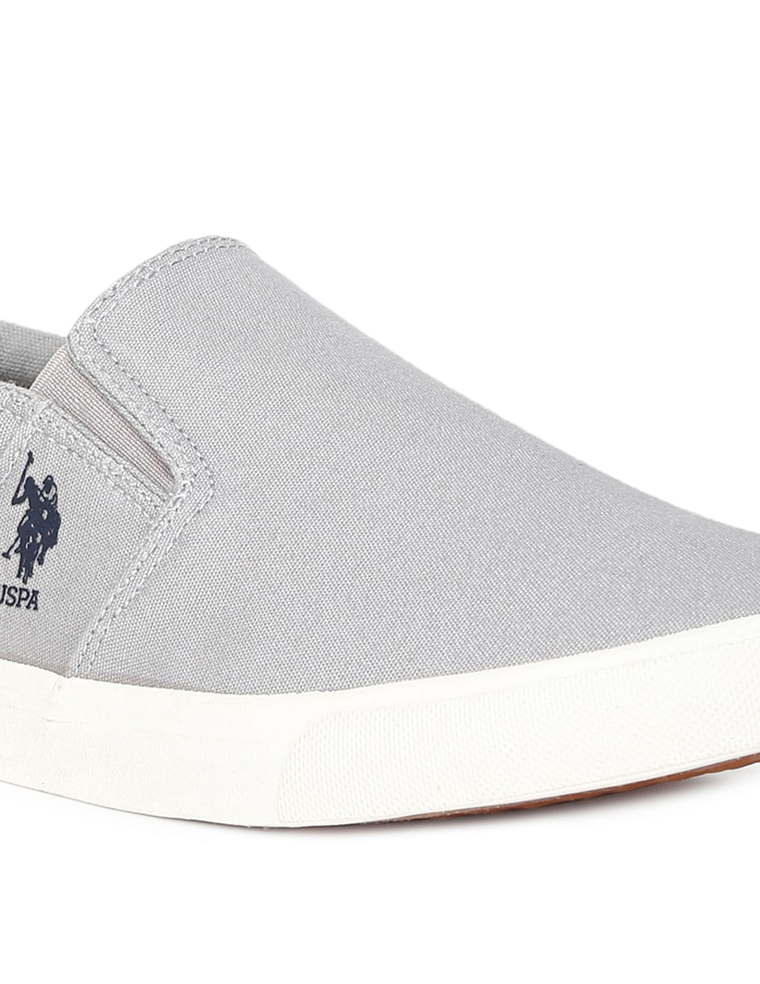 Men Carlin 5.0 Colourblocked Sneakers Grey - U.S. Polo Assn. India | Large