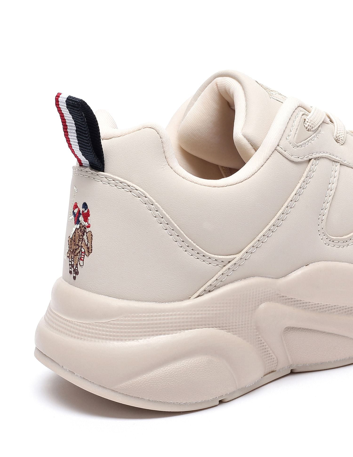 Women Sage 4.0 Lace Up Sneakers Nude - U.S. Polo Assn. India | Large