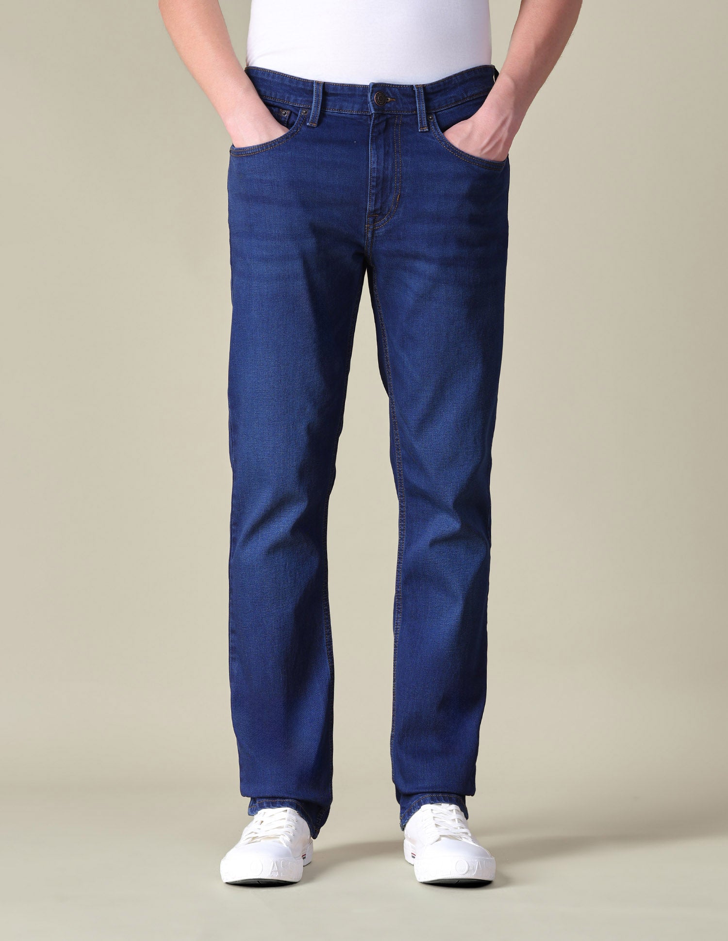 Slim Straight Fit Blue Jeans Dark Indigo - U.S. POLO ASSN. | Large