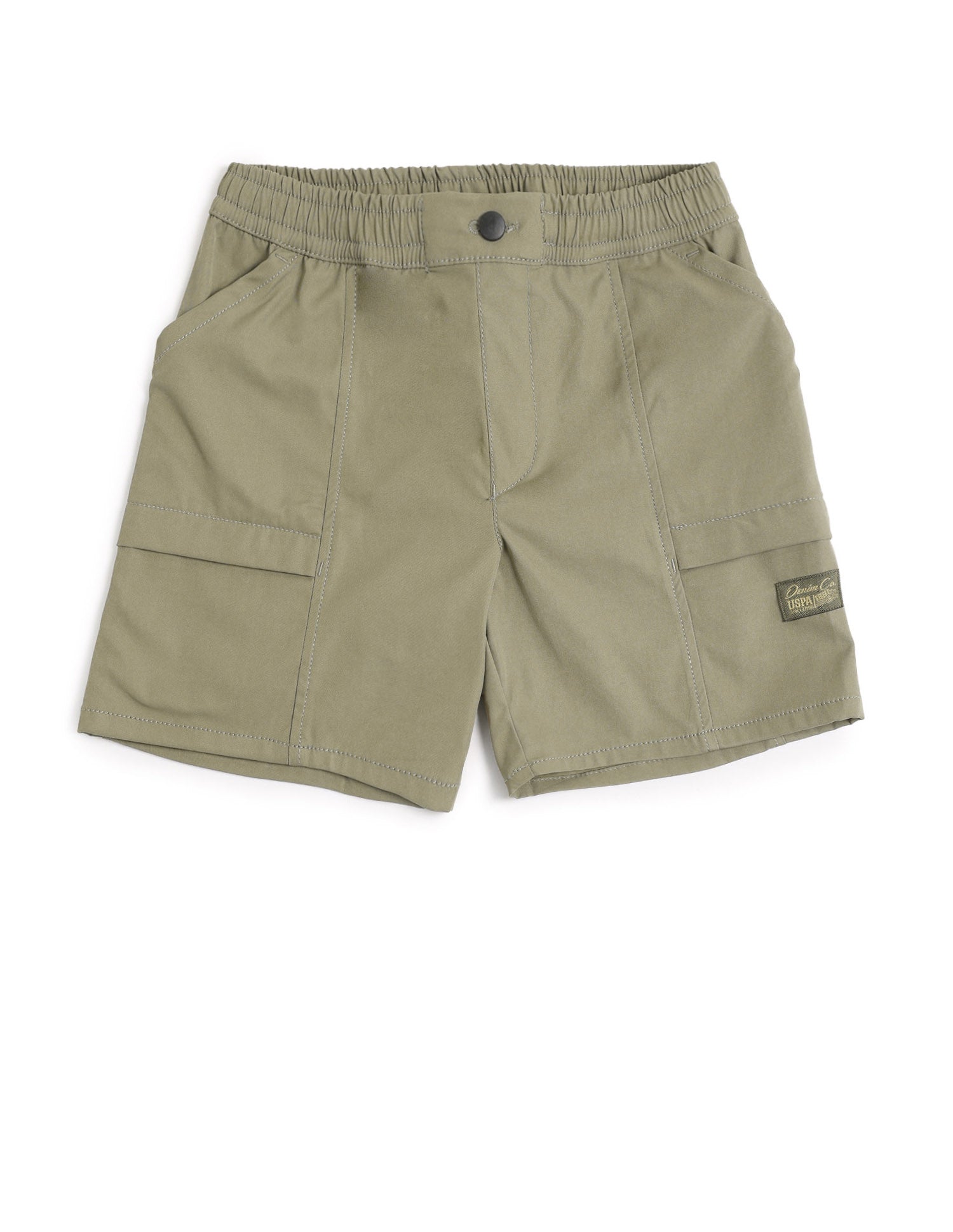 Boys Regular Fit Cargo Shorts Olive - U.S. POLO ASSN. | Large