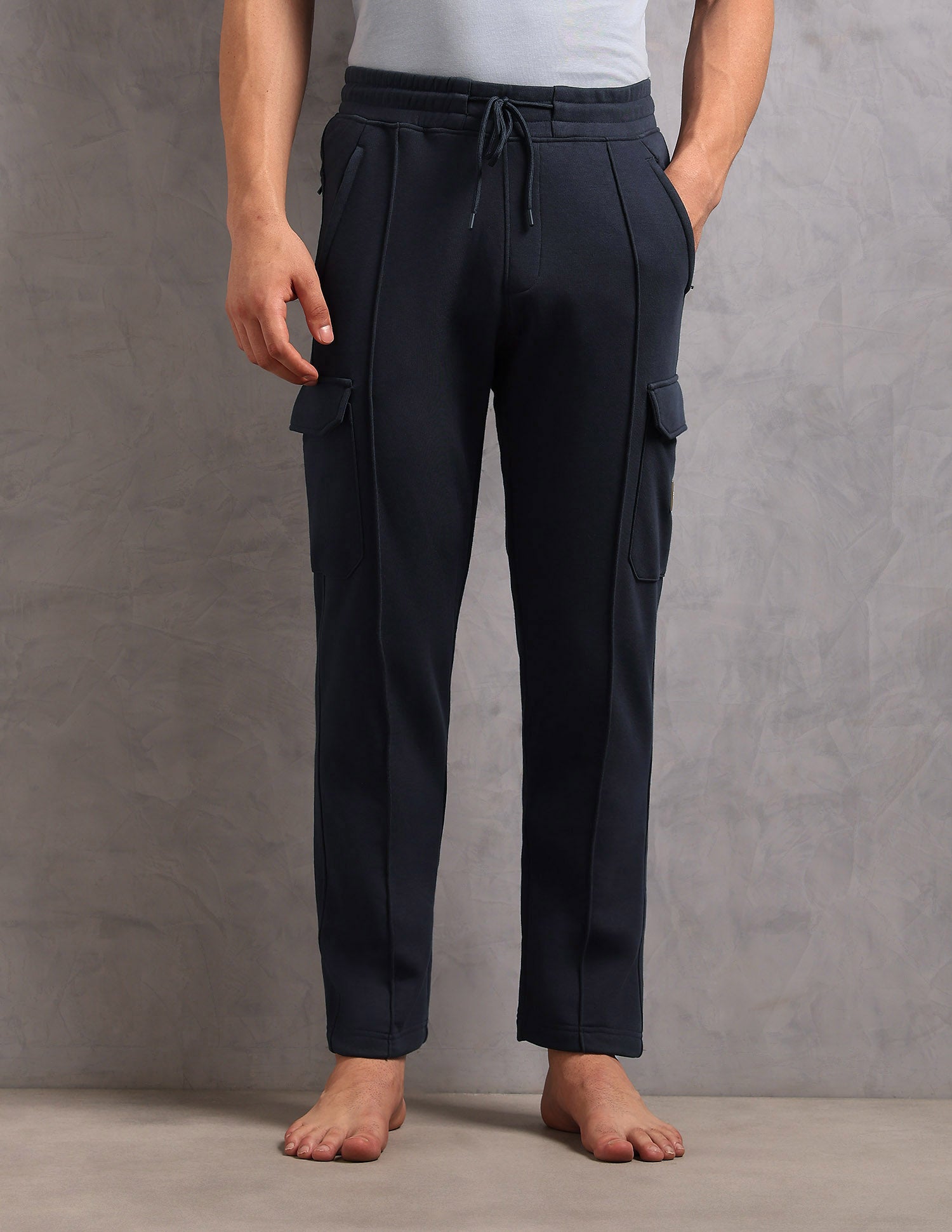 Comfort Fit Cotton OR005 Lounge Pants - Pack Of 1 Light Blue - U.S. POLO ASSN. | Large