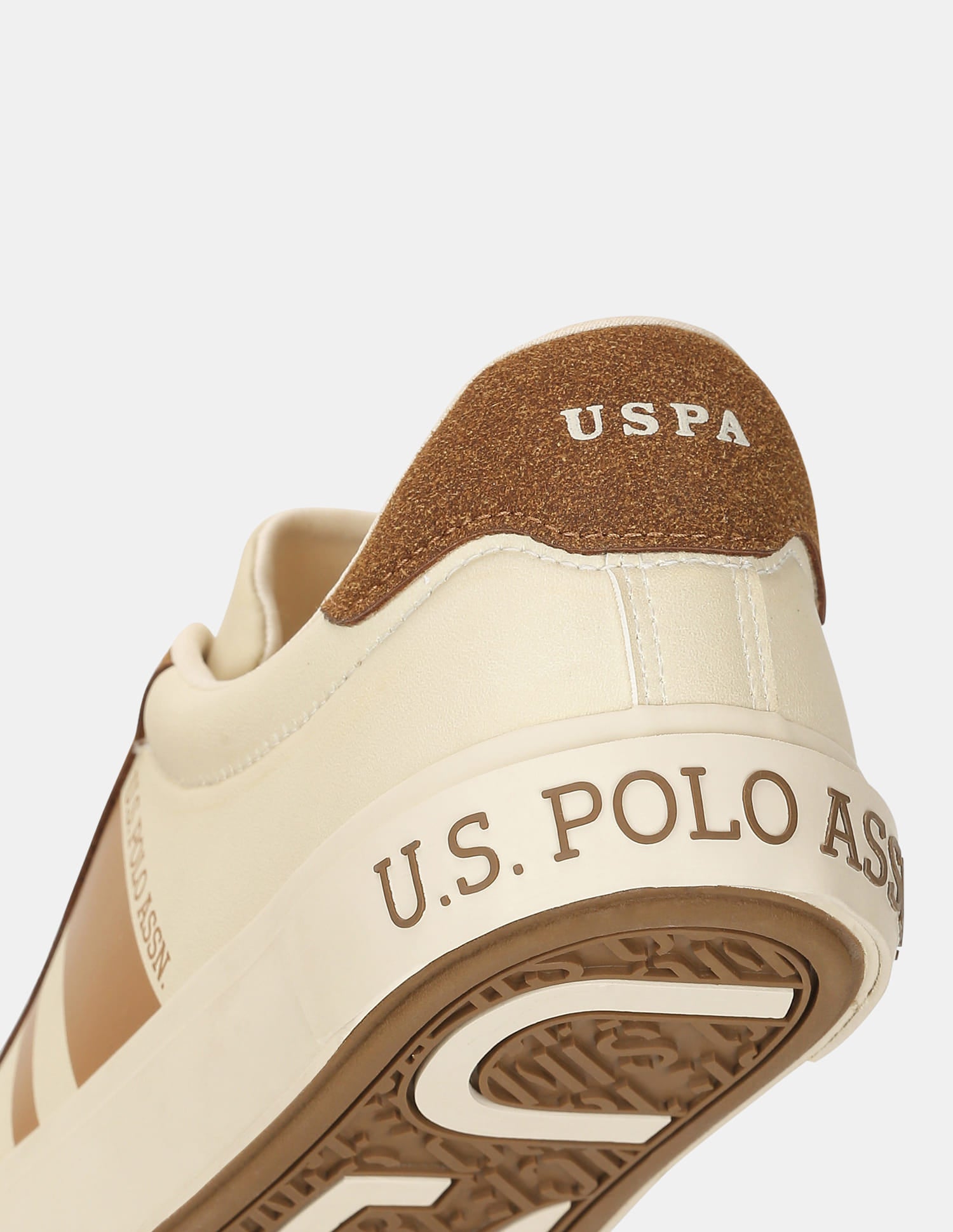 Men Krister 4.0 Colourblocked Sneakers Beige - U.S. Polo Assn. India | Large