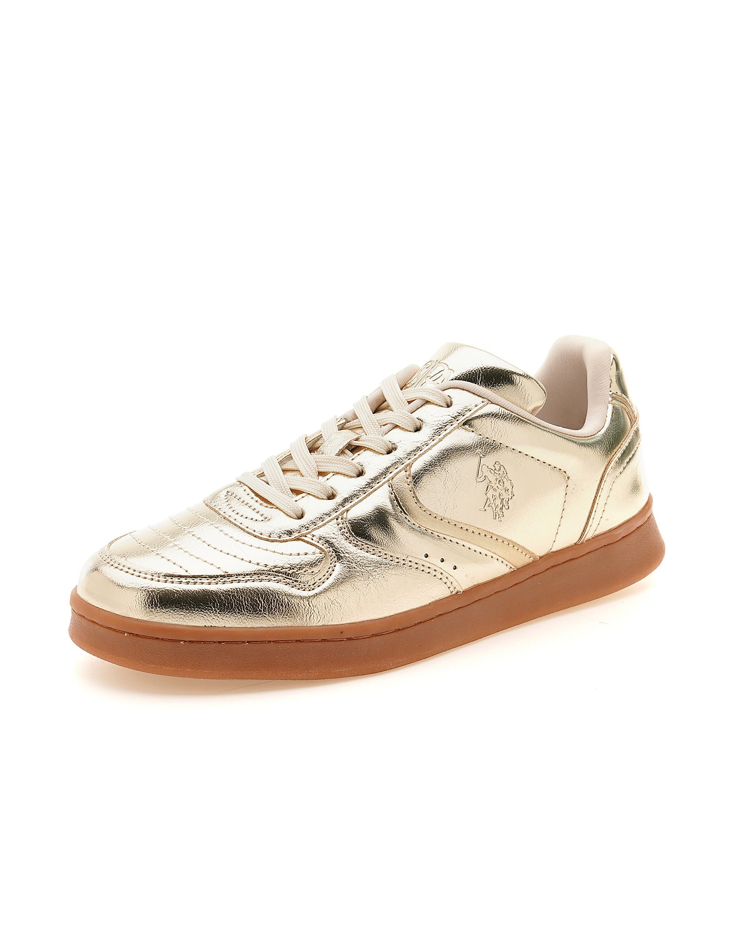 Colour Block Livia Sneakers Gold - U.S. POLO ASSN. | Large