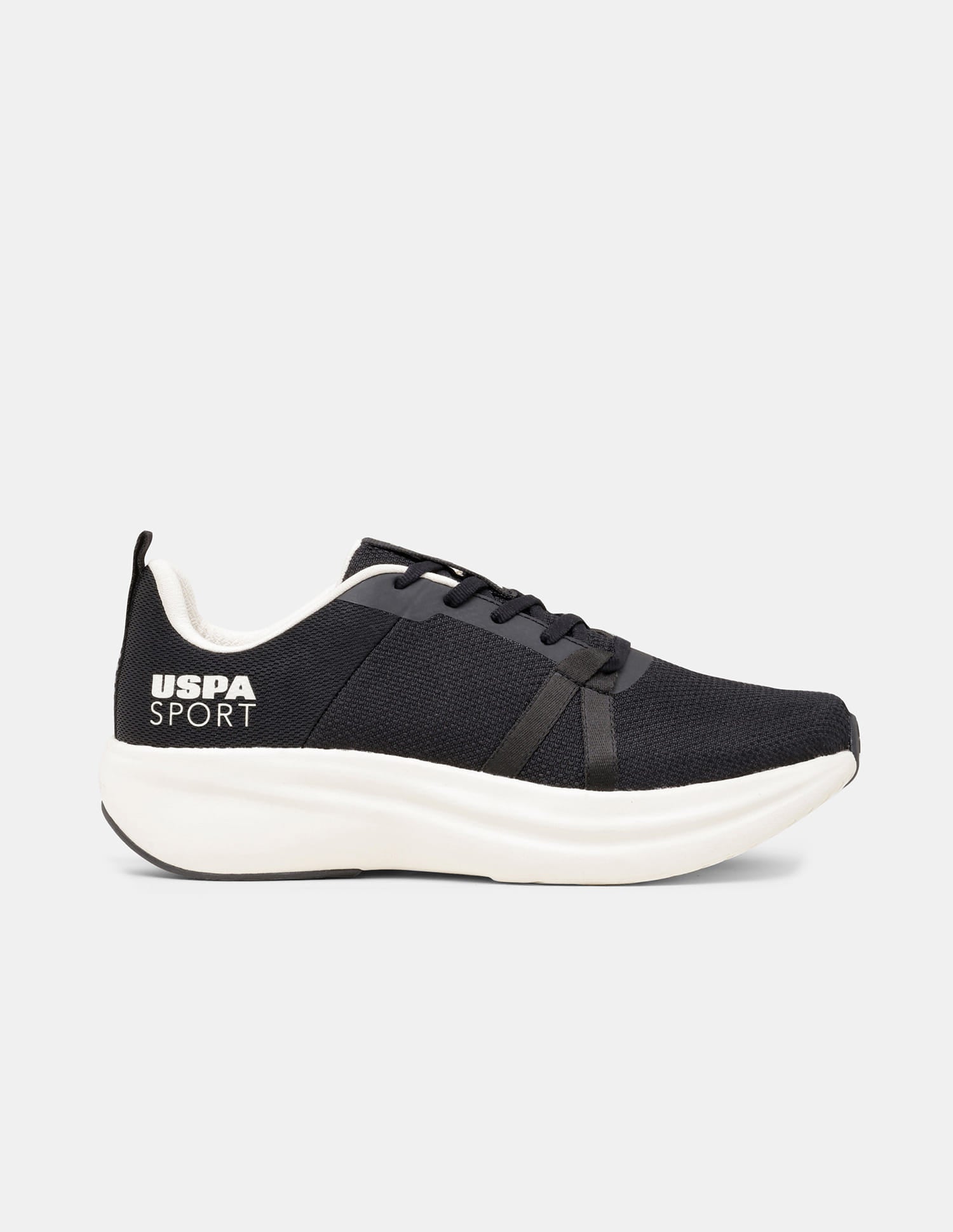 Men Black Ryder Uspa Sport Sneakers Black - U.S. Polo Assn. India | Large