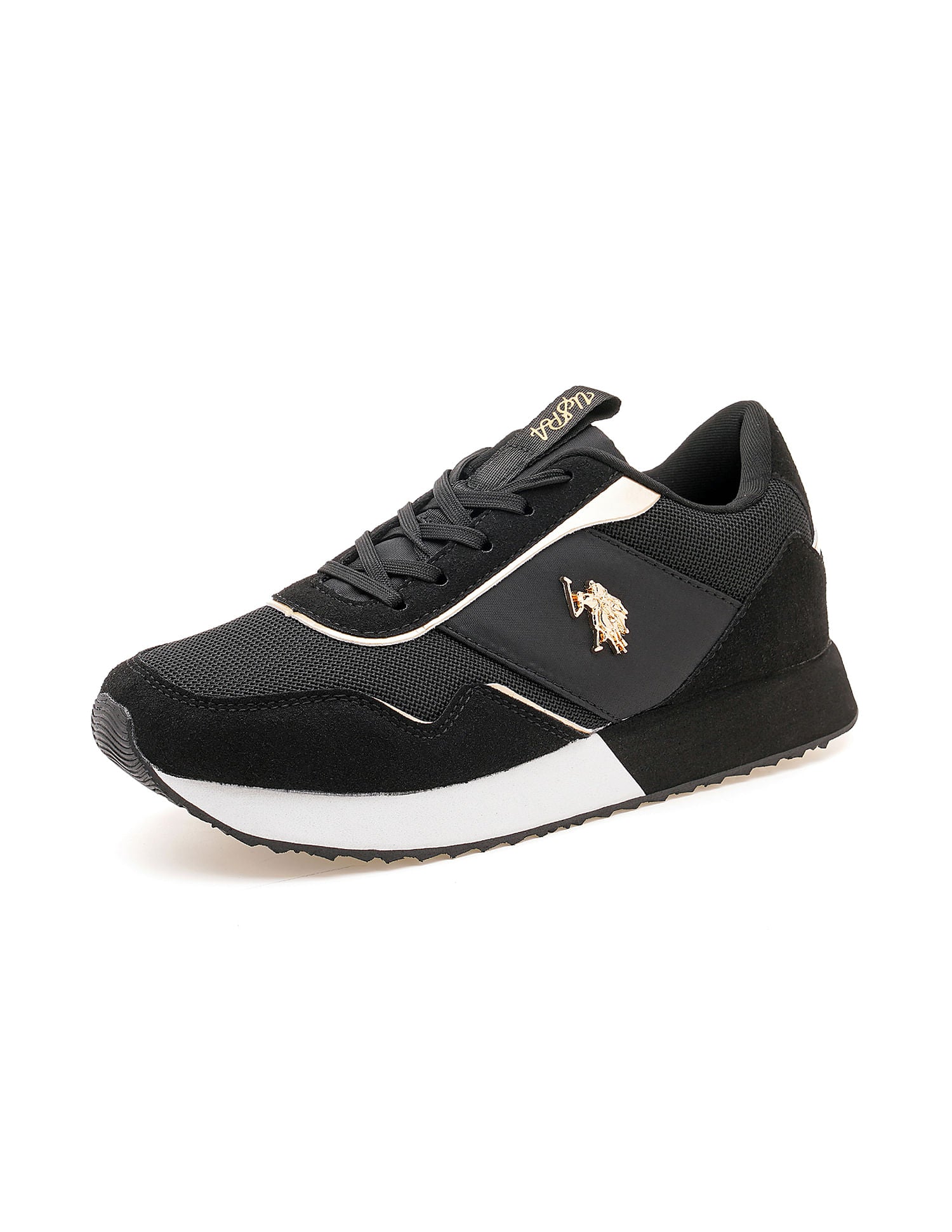 Colour Block Judy Sneakers Black - U.S. POLO ASSN. | Large