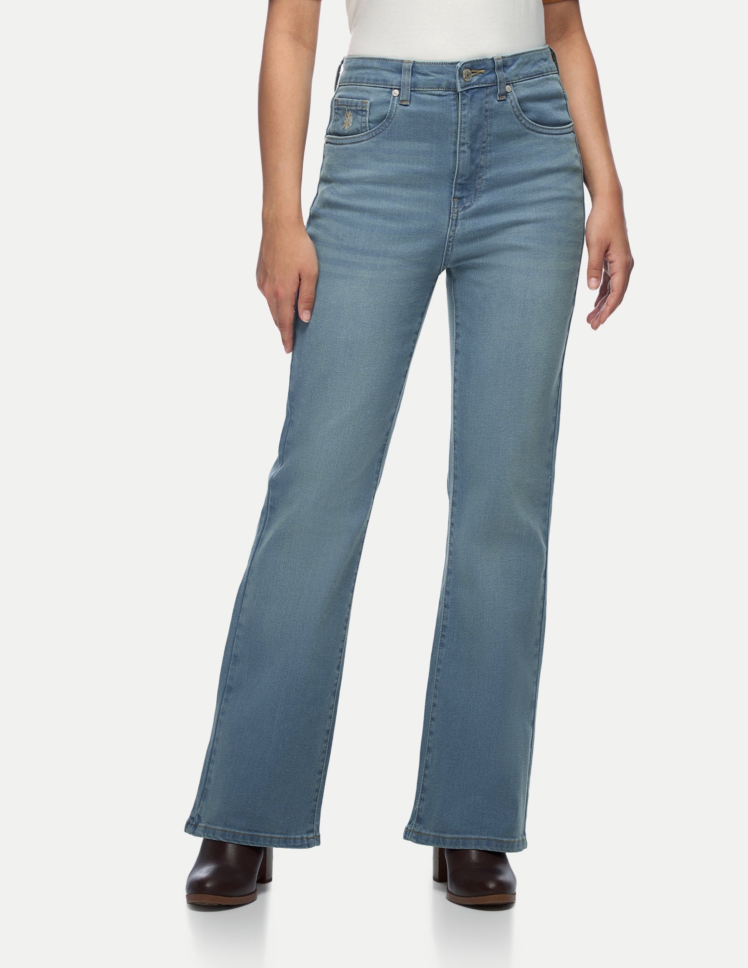Bootcut Fit Blue Jeans Blue - U.S. Polo Assn. India | Large