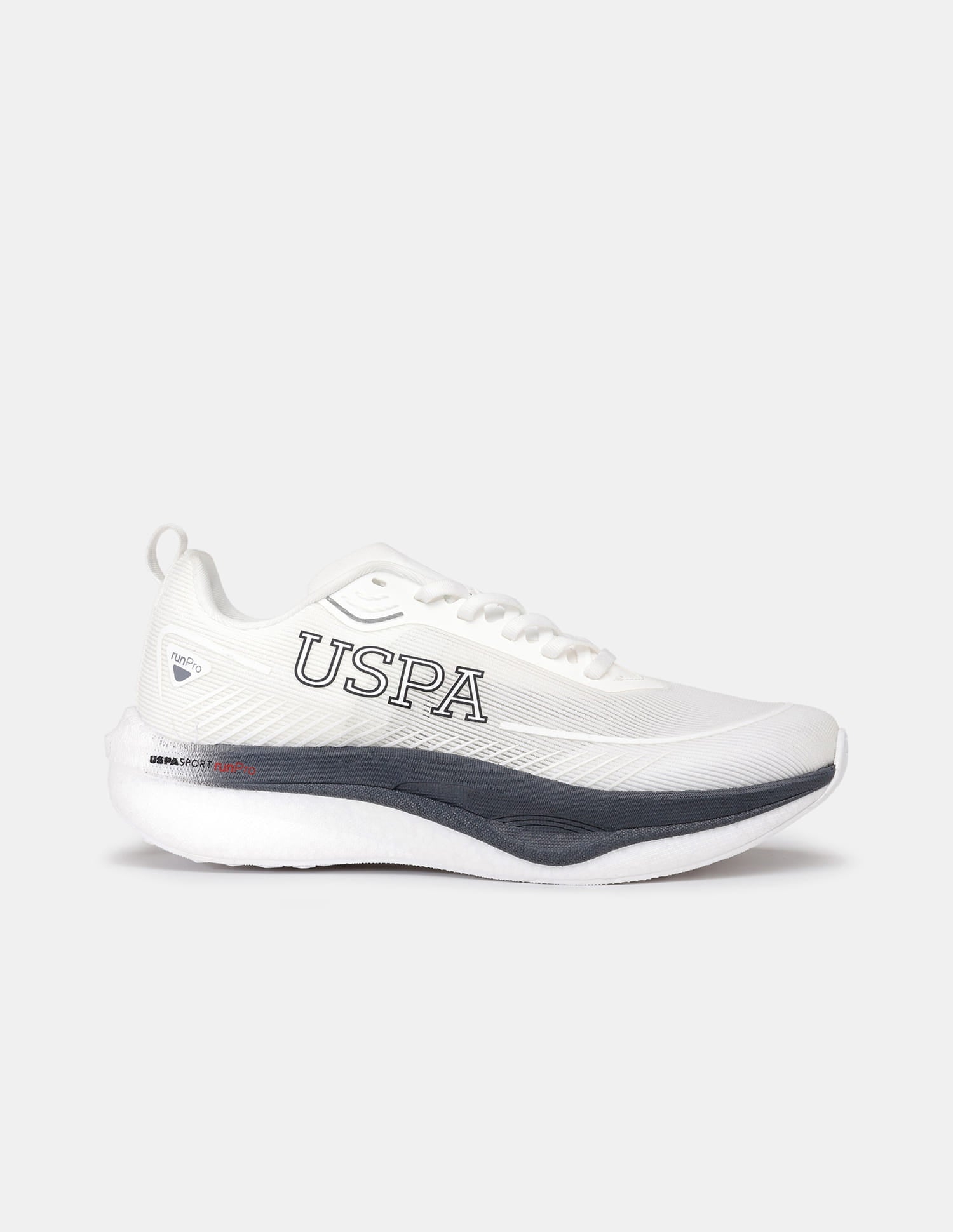 Men Otto USPA Sport Runpro Running Shoes Off White - U.S. Polo Assn. India | Large