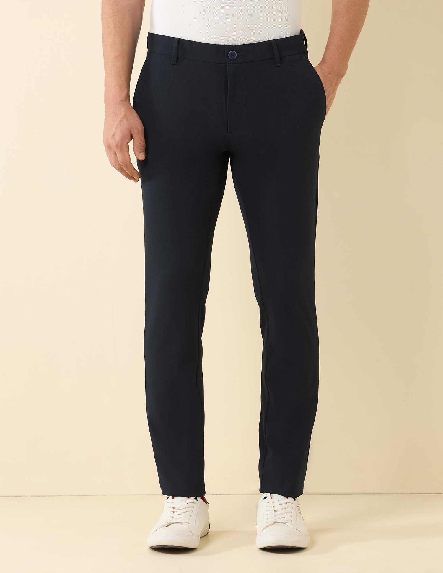 Bi Stretch Austin Slim Fit Chinos Navy - U.S. POLO ASSN. | Large