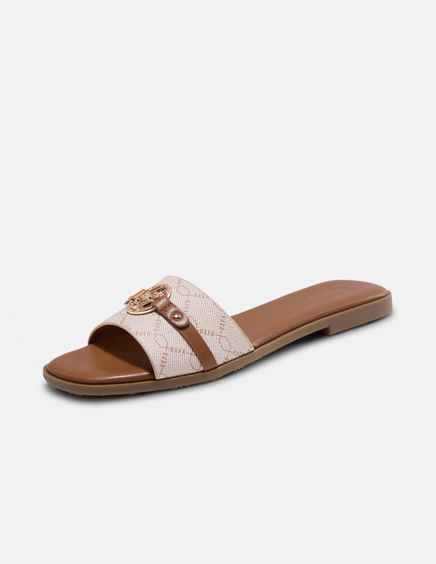 Monogram Adara Sandals Off White - U.S. Polo Assn. India | Large