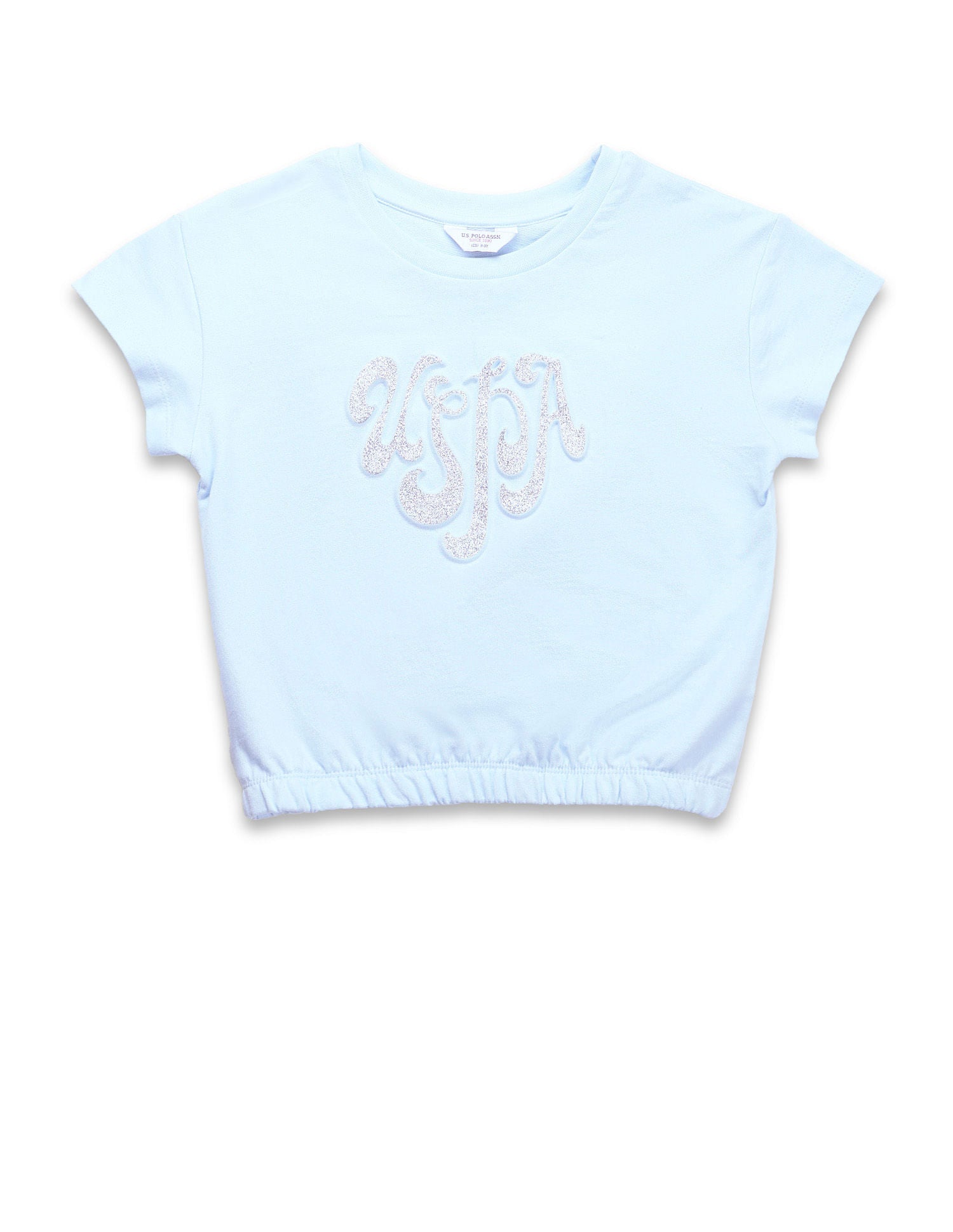 Girls Brand Printed Co-Ords Blue - U.S. POLO ASSN. | Large