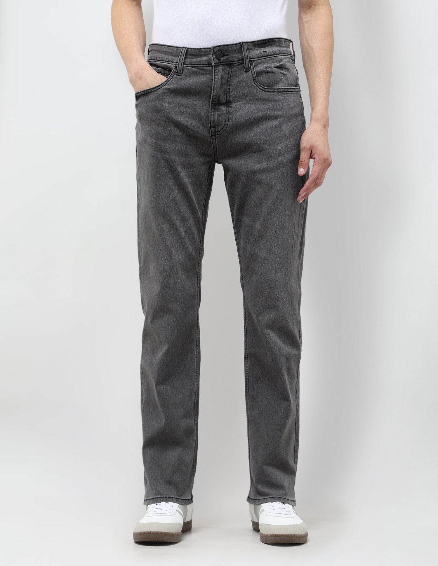 Harold Slim Straight Fit Black Jeans Black - U.S. Polo Assn. India | Large