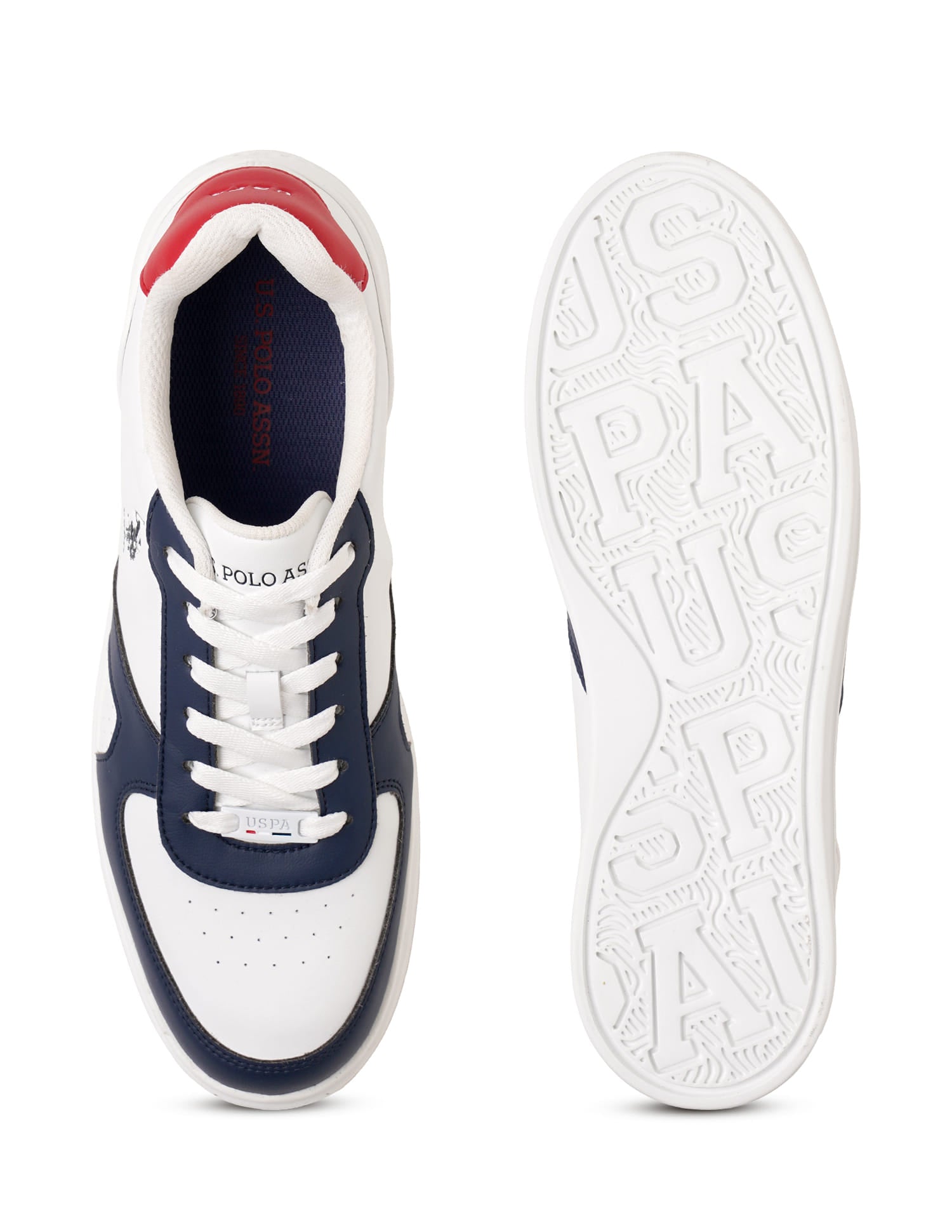 Men Nebo Colourblocked Sneaker Navy - U.S. Polo Assn. India | Large