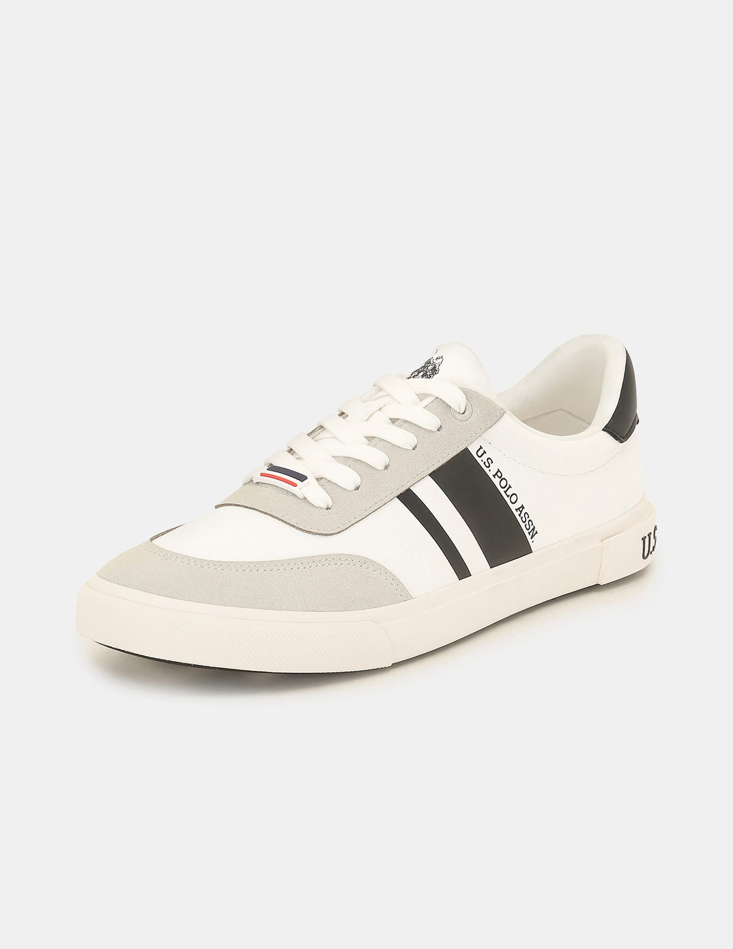 Men Krister 4.0 Colourblocked Sneakers White - U.S. Polo Assn. India | Large