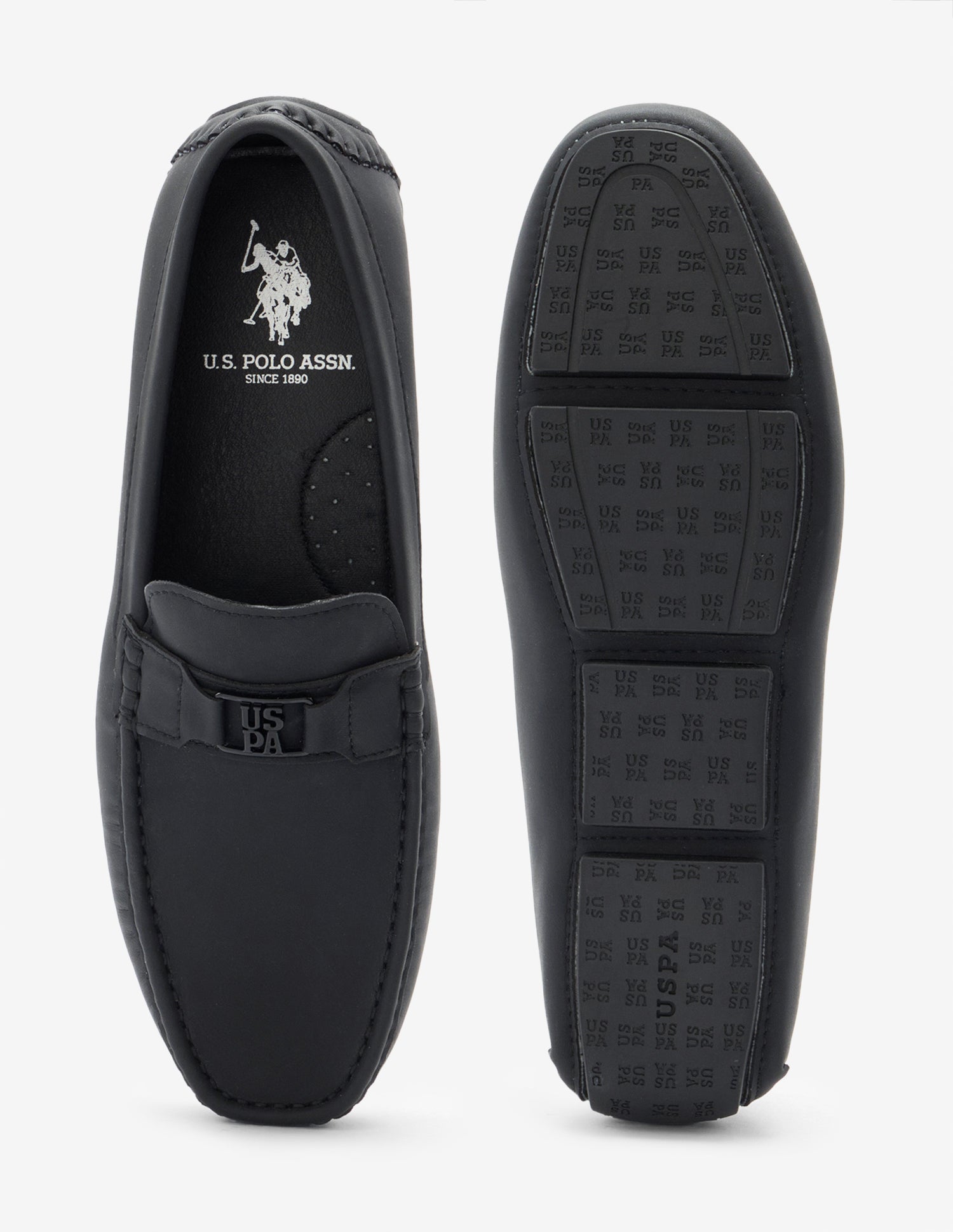 Slip-Ons Hollis Loafers Black - U.S. Polo Assn. India | Large