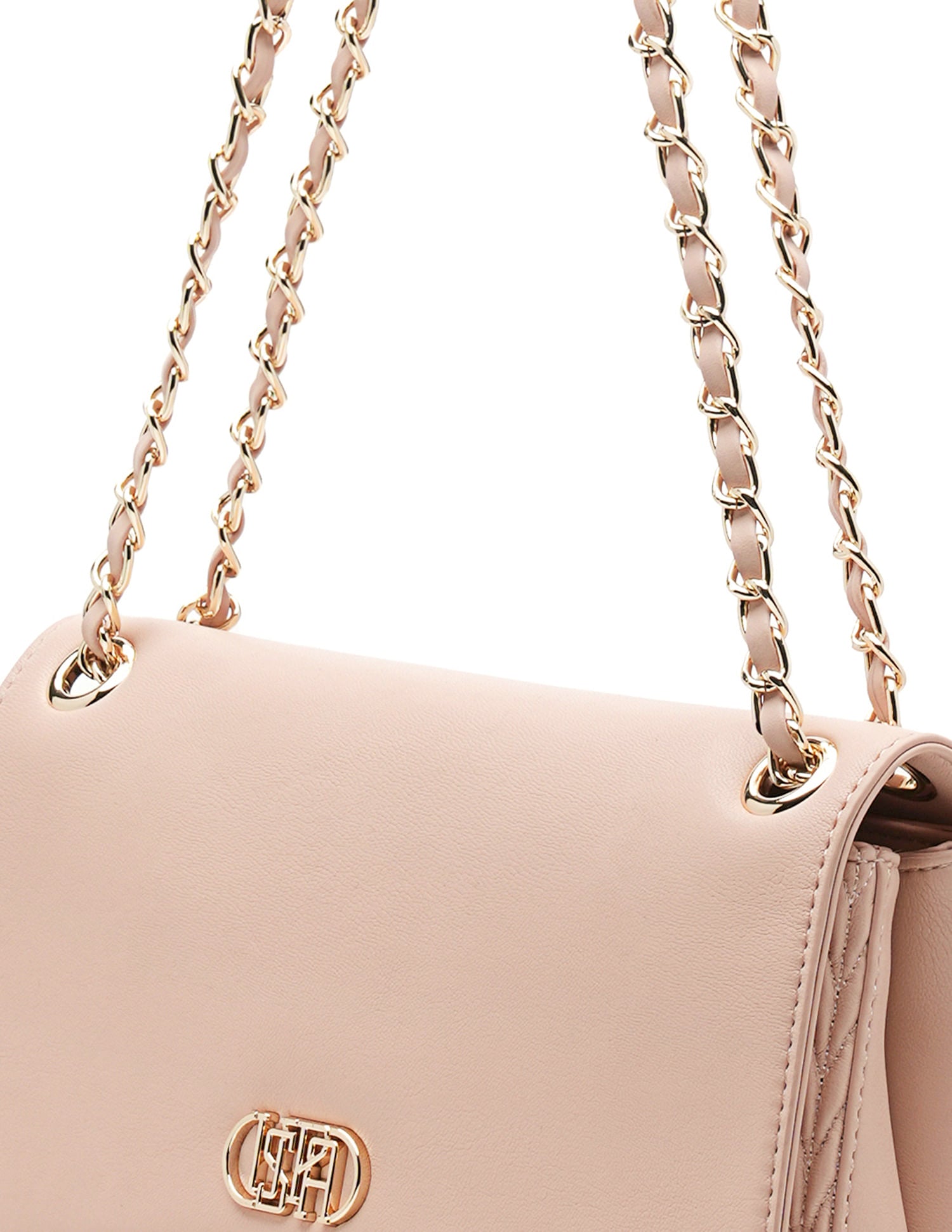 Riget Textured Cross Body Bag Nude - U.S. Polo Assn. India | Large