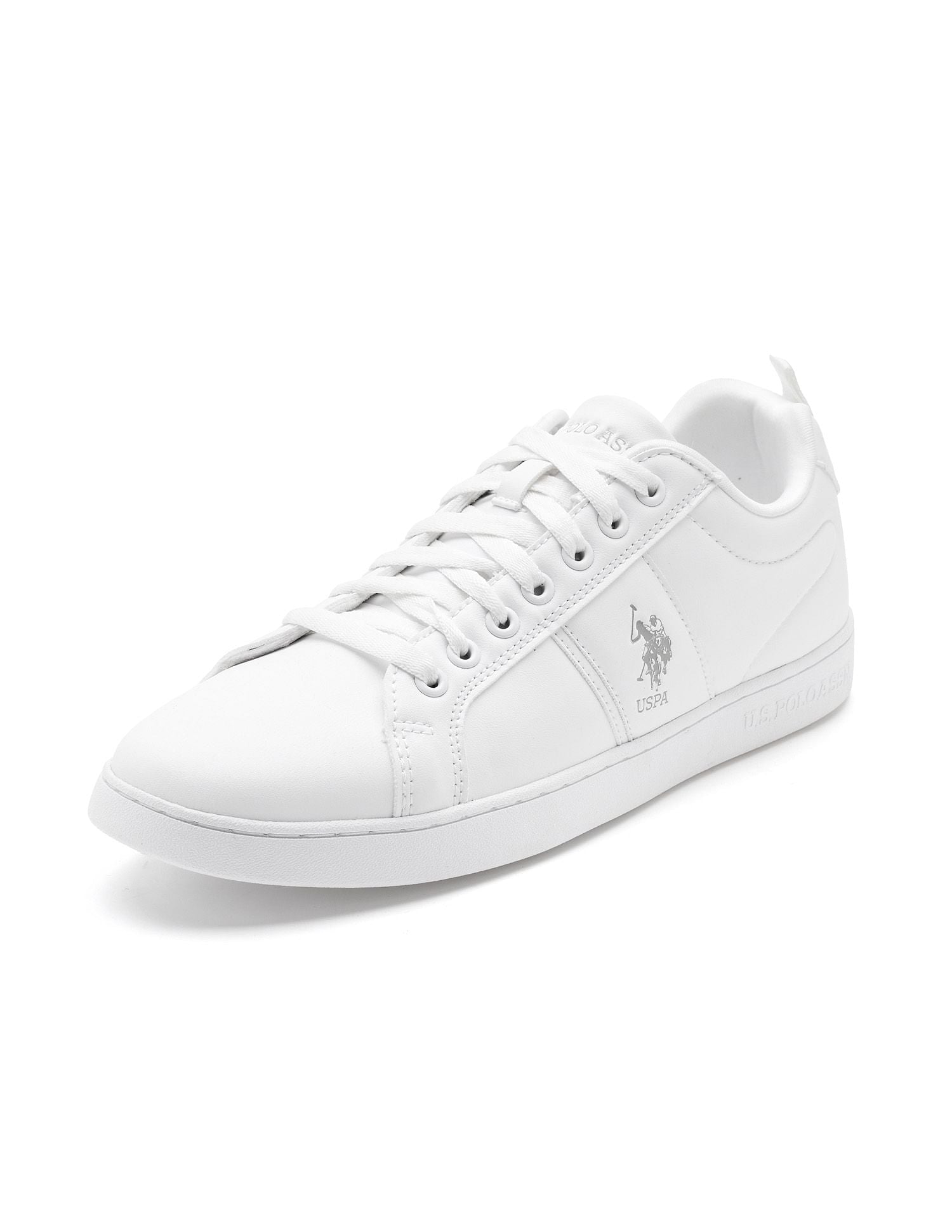 Men Dorim Solid Sneakers White - U.S. POLO ASSN. | Large