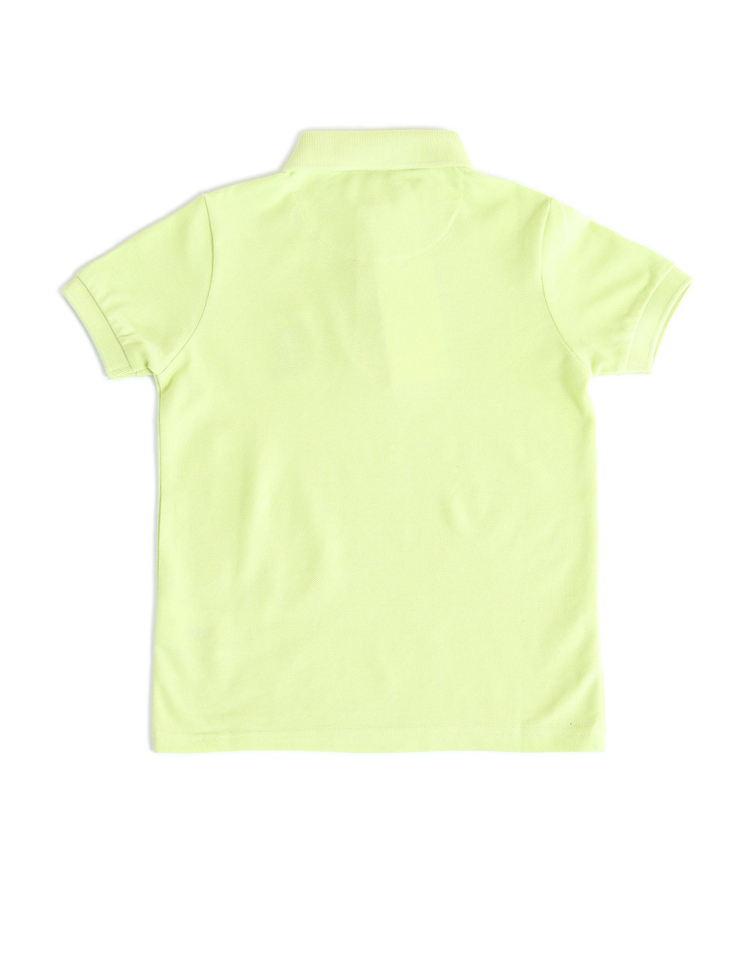 Boys Solid Regular Fit Polo Shirts Green - U.S. POLO ASSN. | Large