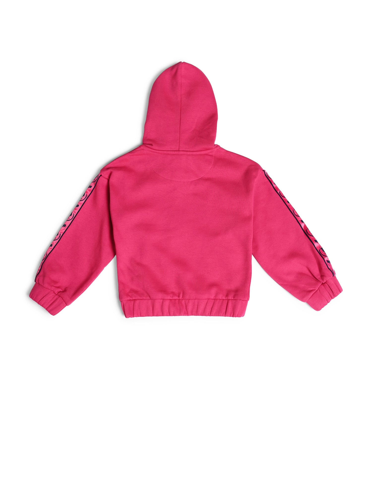 Girls Hooded Regular Fit Sweatshirt Medium Pink - U.S. POLO ASSN. | Large