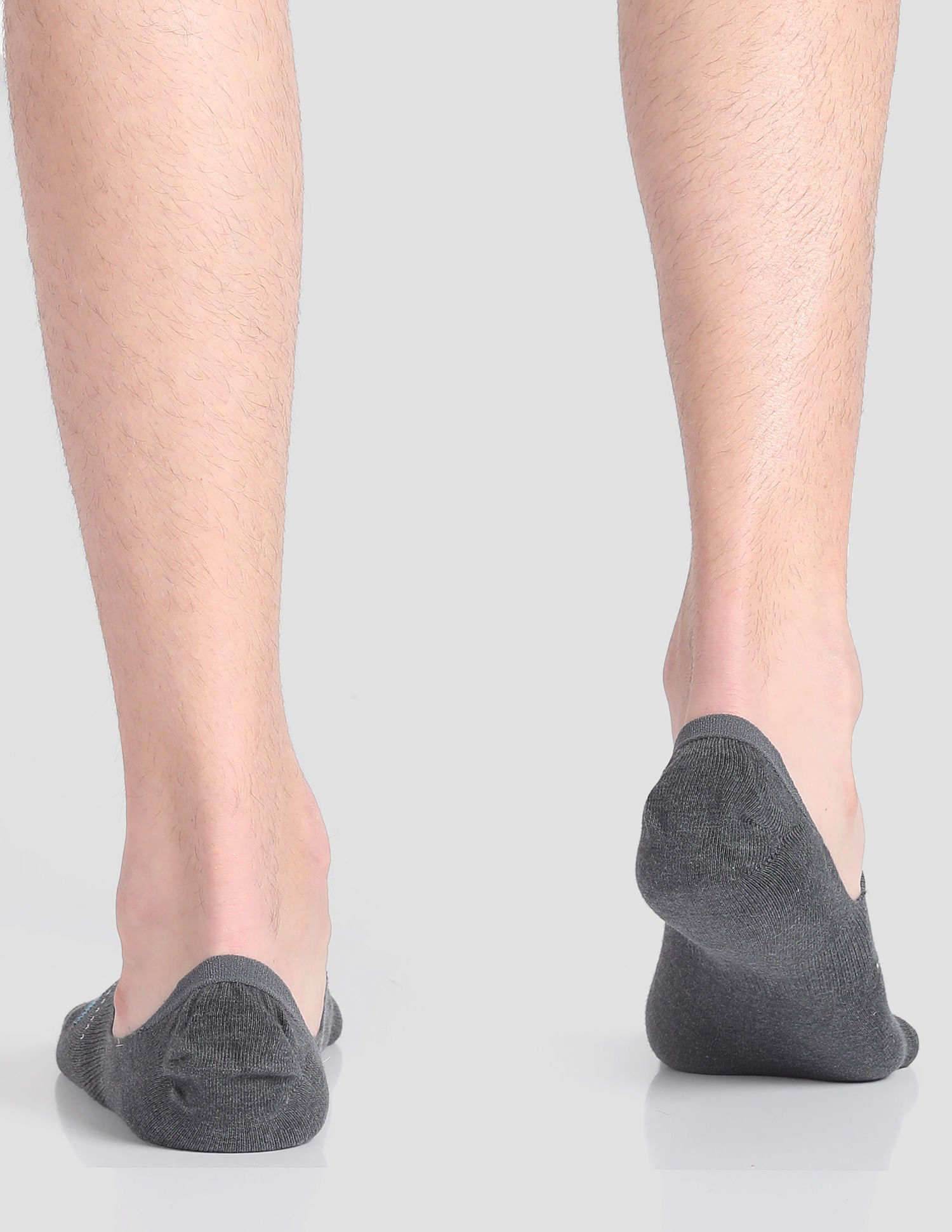 Silicone Grip No Show I646 Socks - Pack Of 3 Navy, Black and Grey - U.S. POLO ASSN. | Large