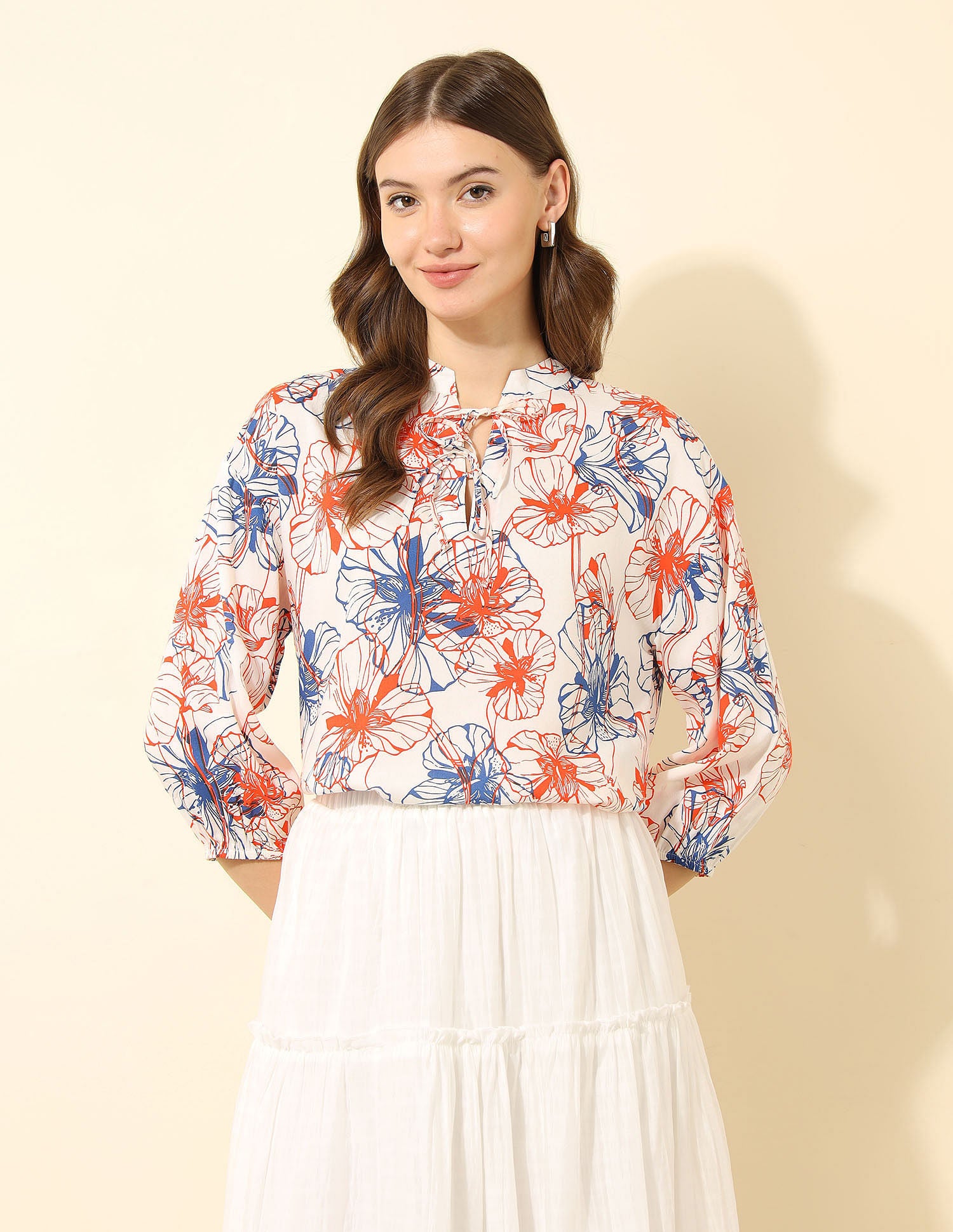 Floral Printed Top Multi-colour - U.S. POLO ASSN. | Large