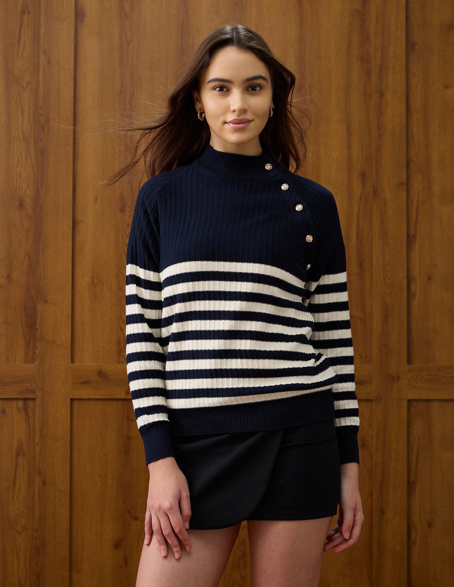 Horizontal Striped Regular Fit Sweater Multi-colour - U.S. POLO ASSN. | Large