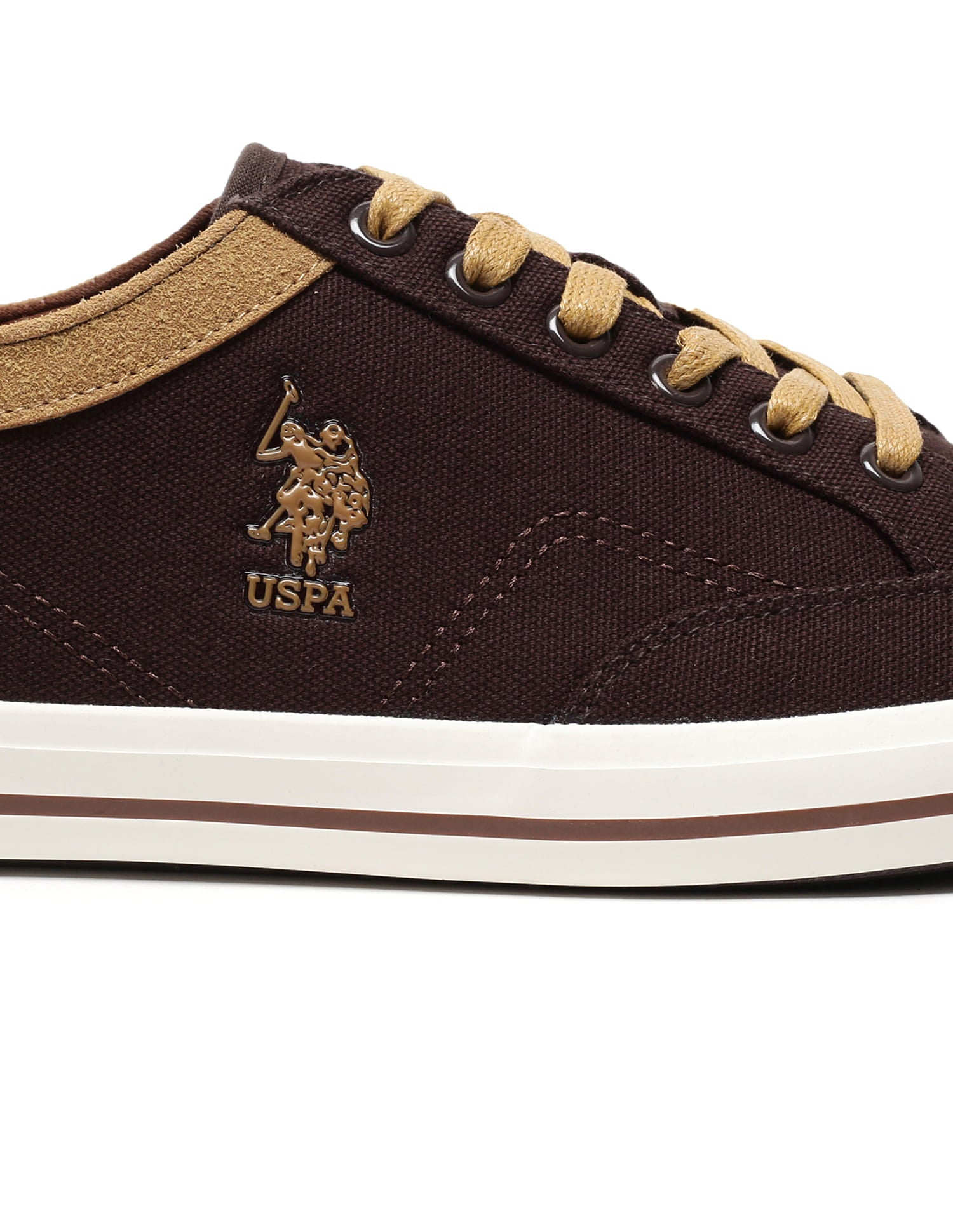 Men Monton 10.0 Colourblocked Sneakers Brown - U.S. Polo Assn. India | Large