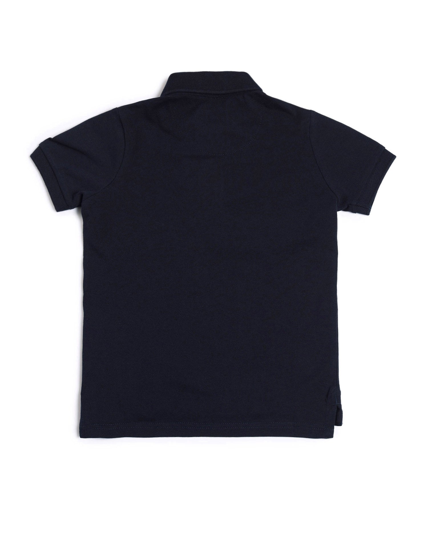 Boys Brand Printed Regular Fit Polo Shirt Navy - U.S. POLO ASSN. | Large