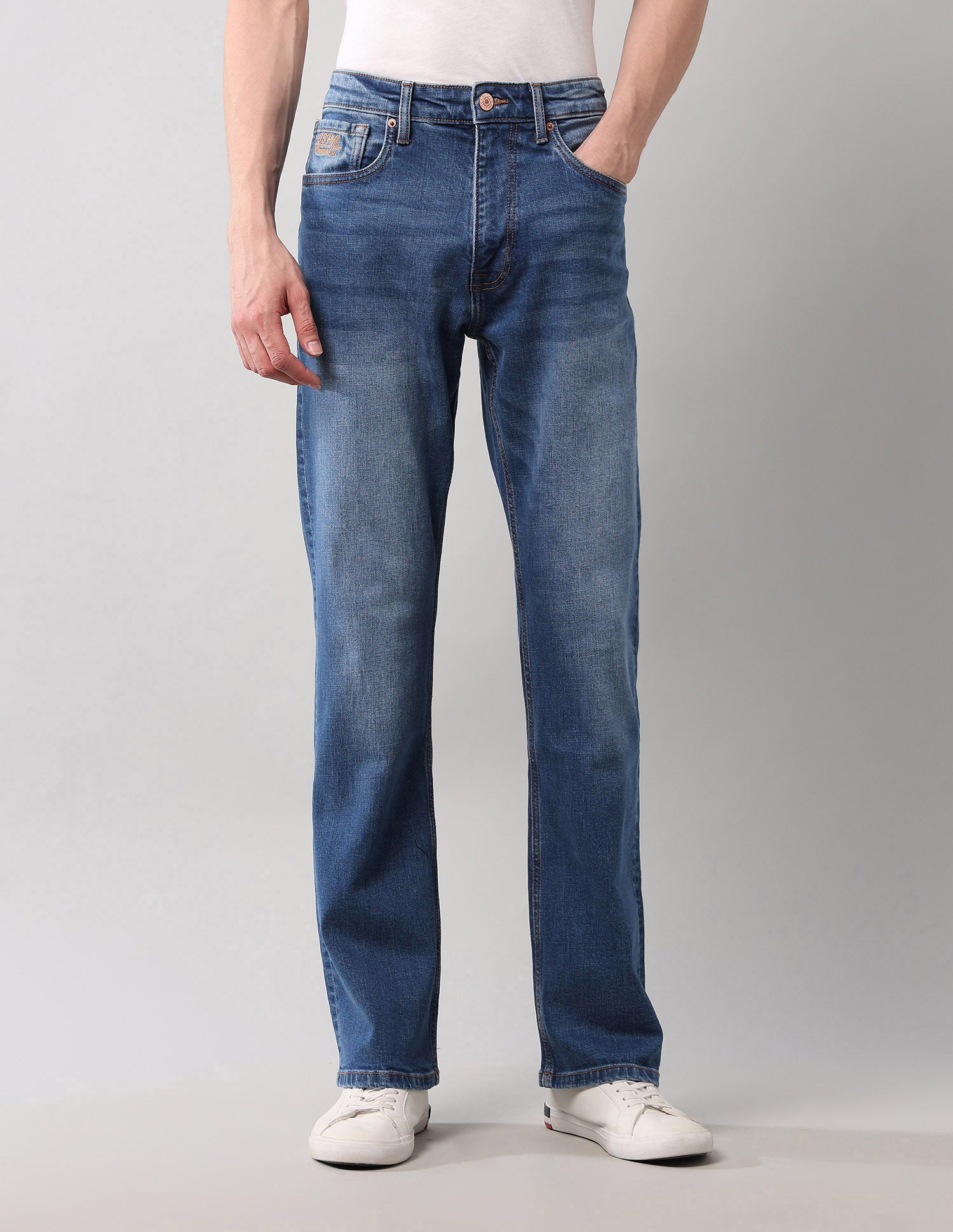 Connor Bootcut Blue Jeans Blue - U.S. Polo Assn. India | Large