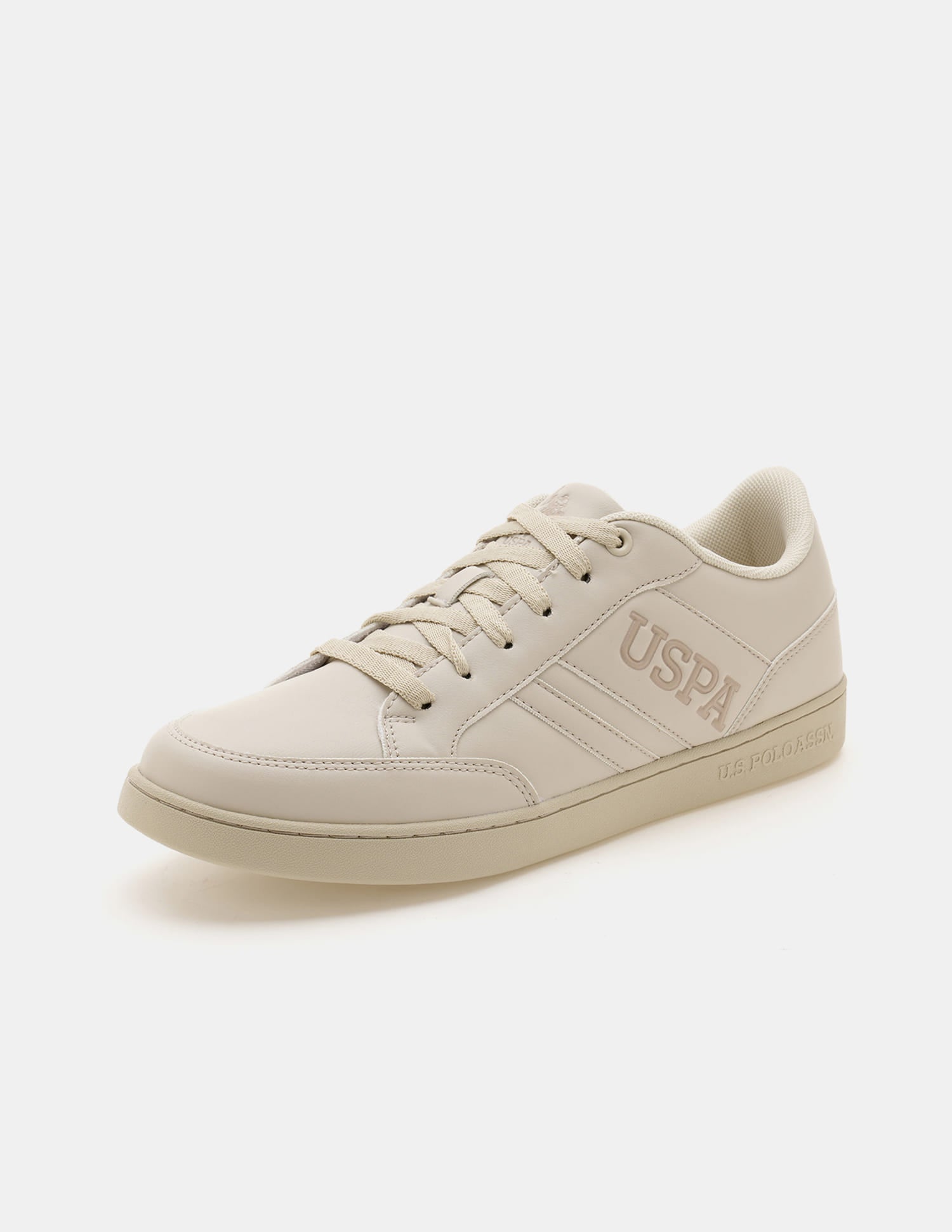 Men Gala 2.0 Solid Sneakers Beige - U.S. Polo Assn. India | Large