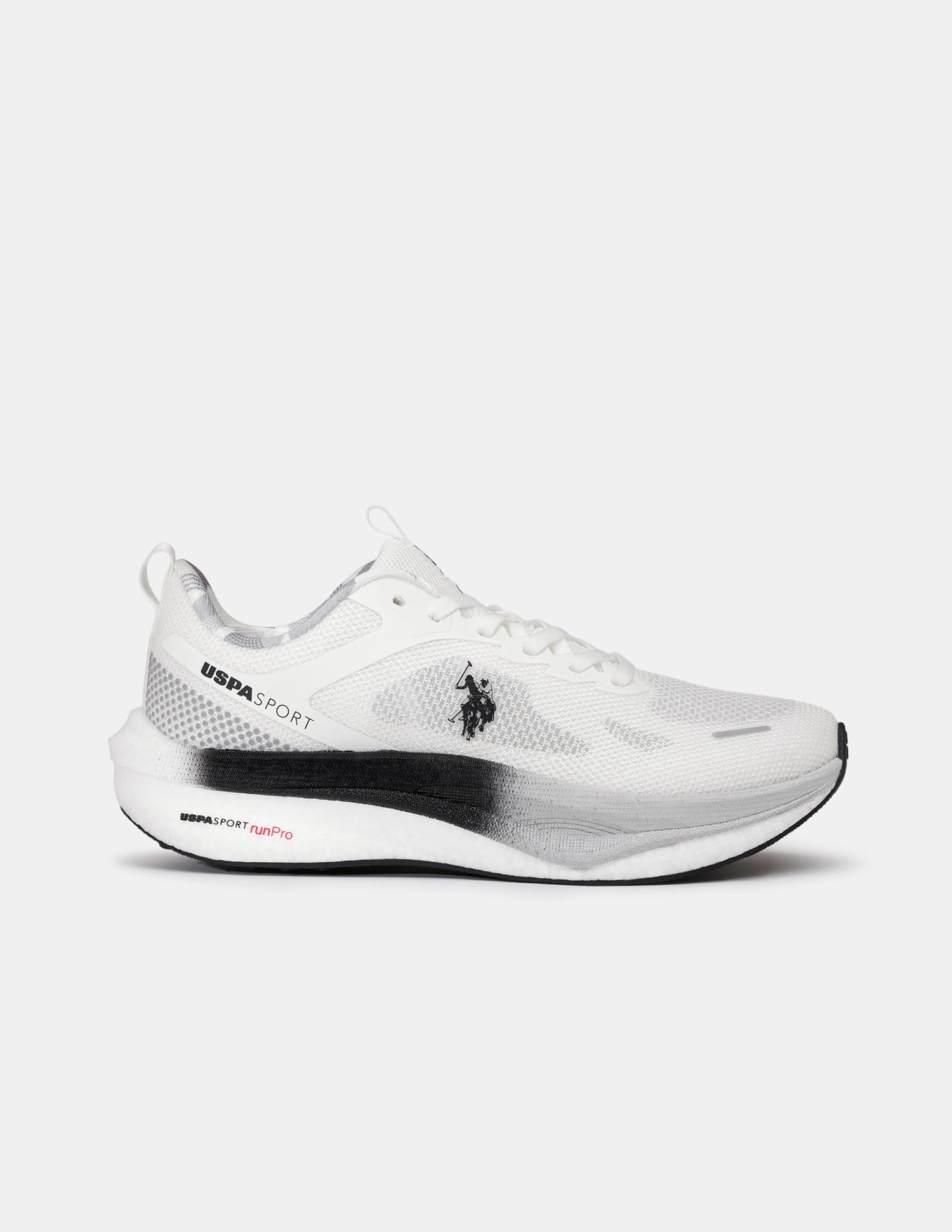Men Werner USPA Sport Runpro Running Shoes White - U.S. Polo Assn. India | Large