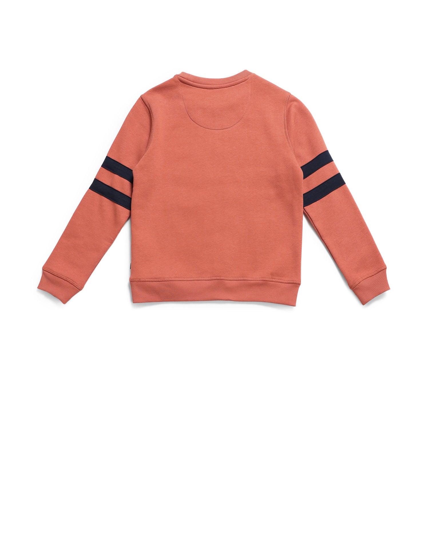 Boys Brand Printed Regular Fit Sweatshirt Orange - U.S. POLO ASSN. | Large