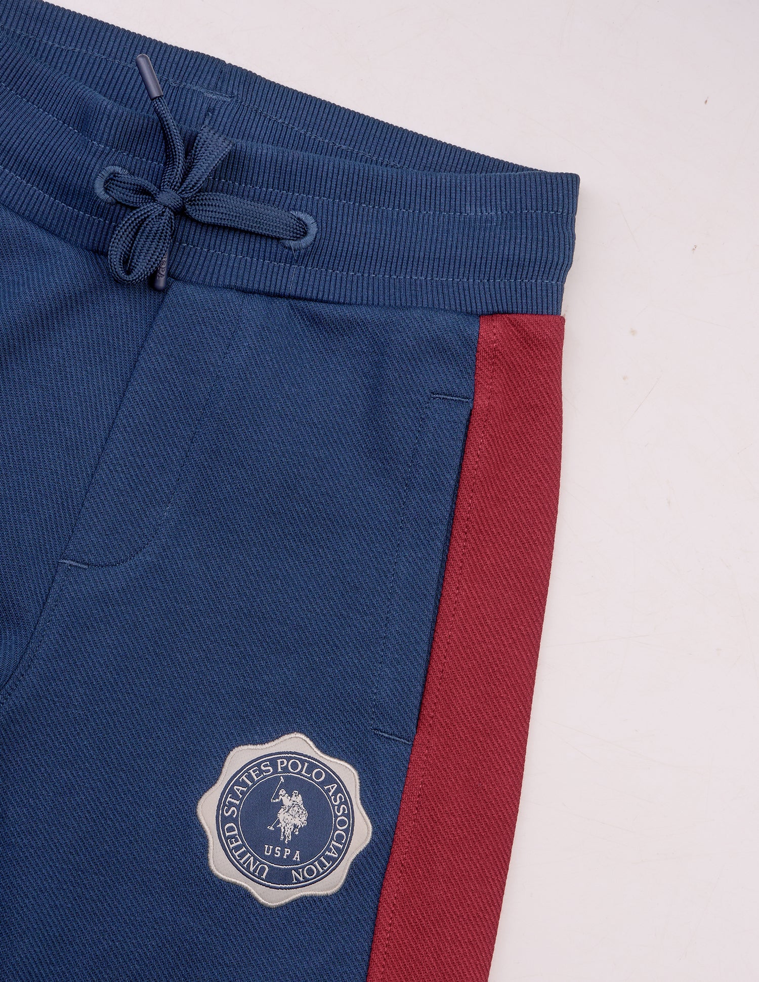 Solid Regular Fit Track Pants Navy - U.S. Polo Assn. India | Large