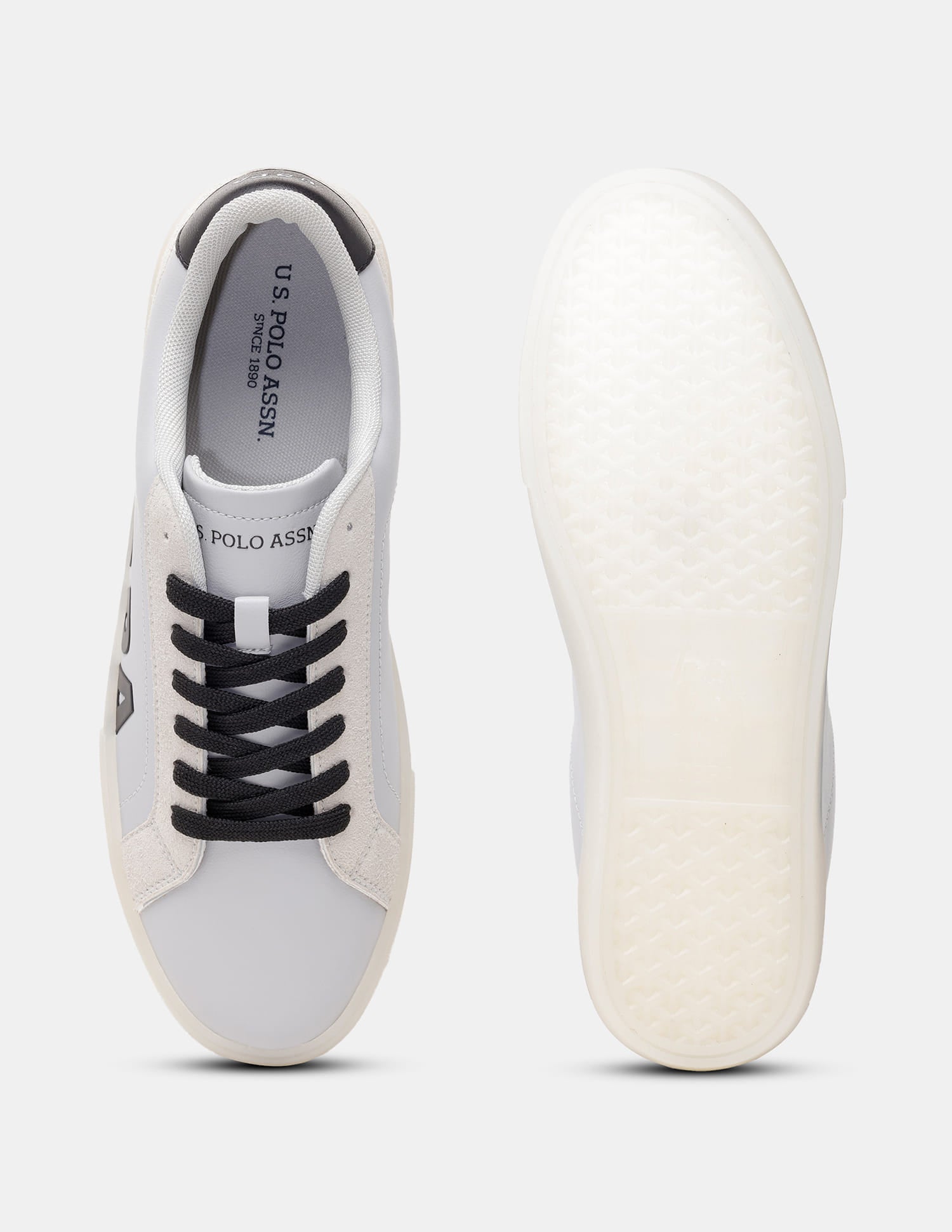 Men Ragnar Round Toe Sneakers Grey - U.S. Polo Assn. India | Large