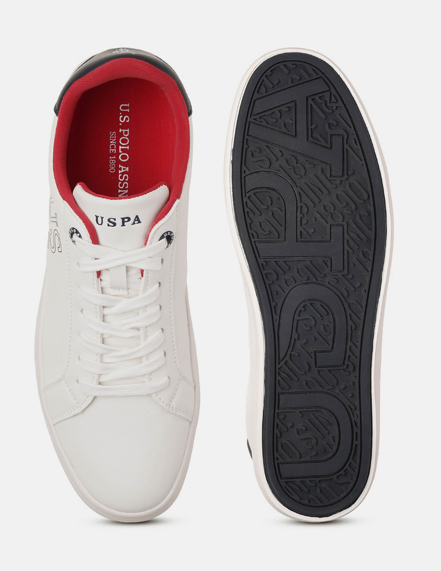 Men Ramus 2.0 Colour Blocked Sneakers Off White - U.S. Polo Assn. India | Large