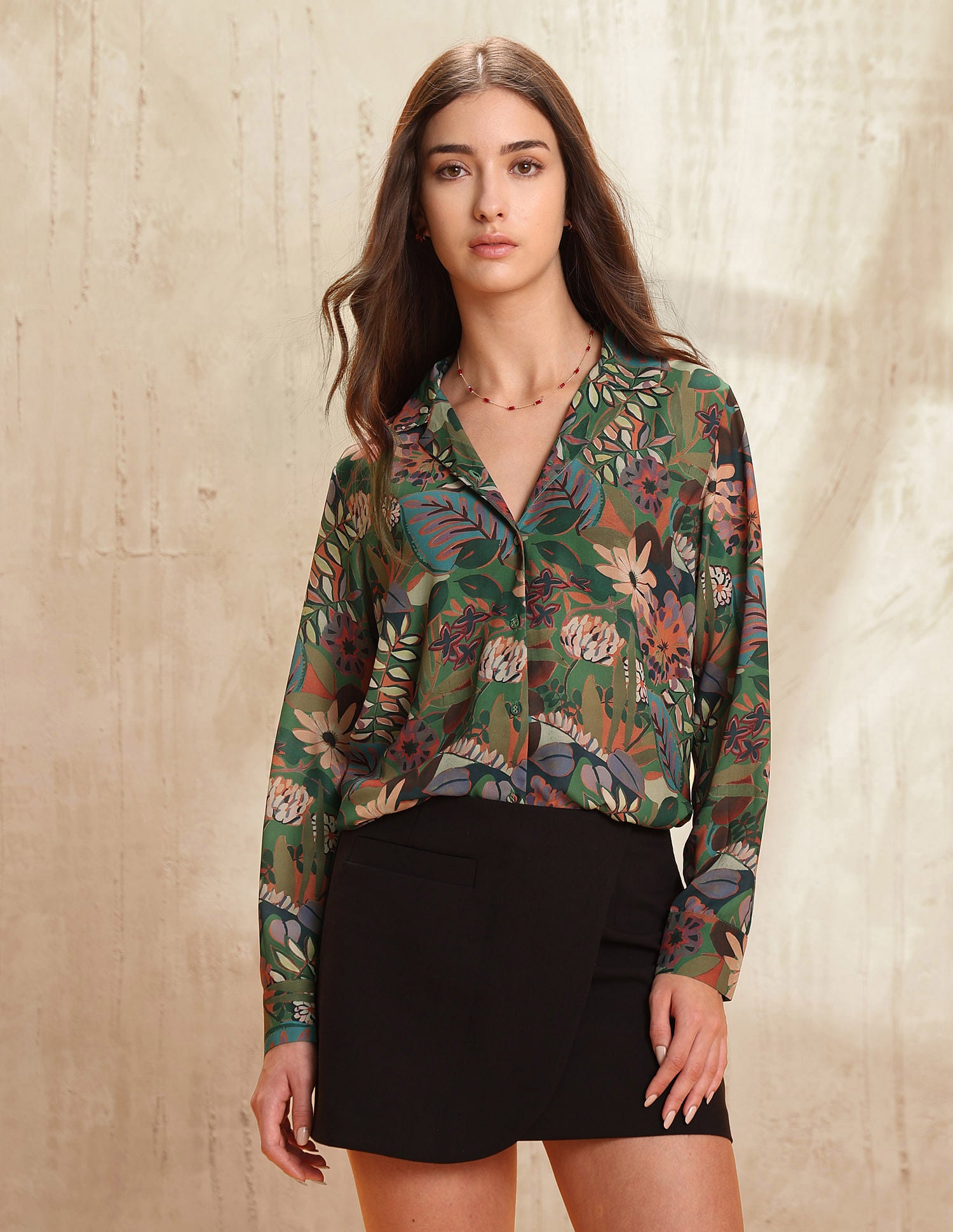 Regular Fit Floral Printed Shirt Multi-colour - U.S. POLO ASSN. | Large