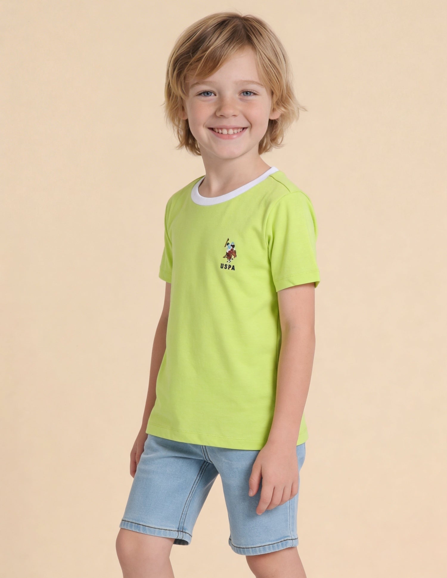 Solid And Graphic Printed Regular Fit T-Shirt - Pack Of 2 Assorted - U.S. Polo Assn. India | Large