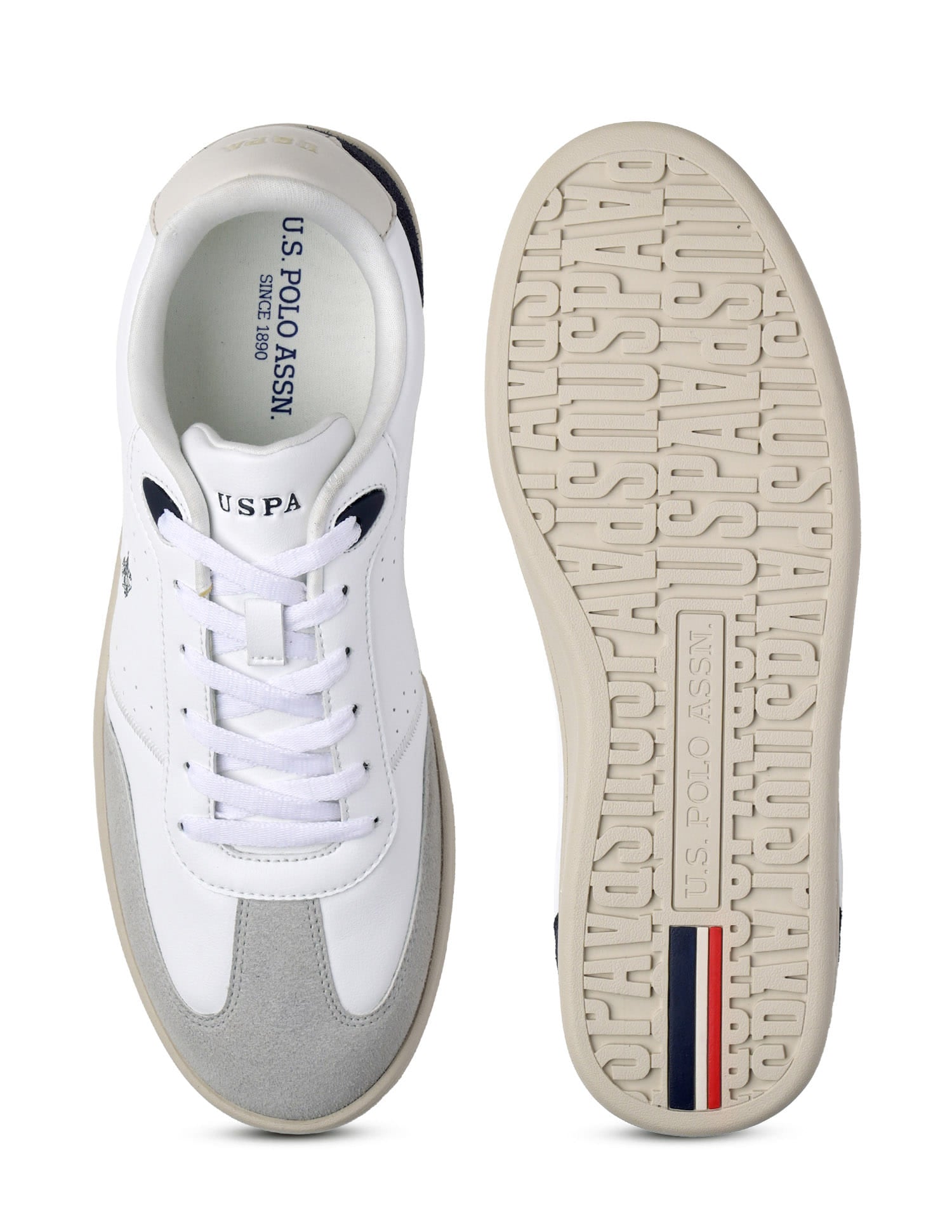 Men Cenik Colourblocked Sneakers Multi-colour - U.S. Polo Assn. India | Large