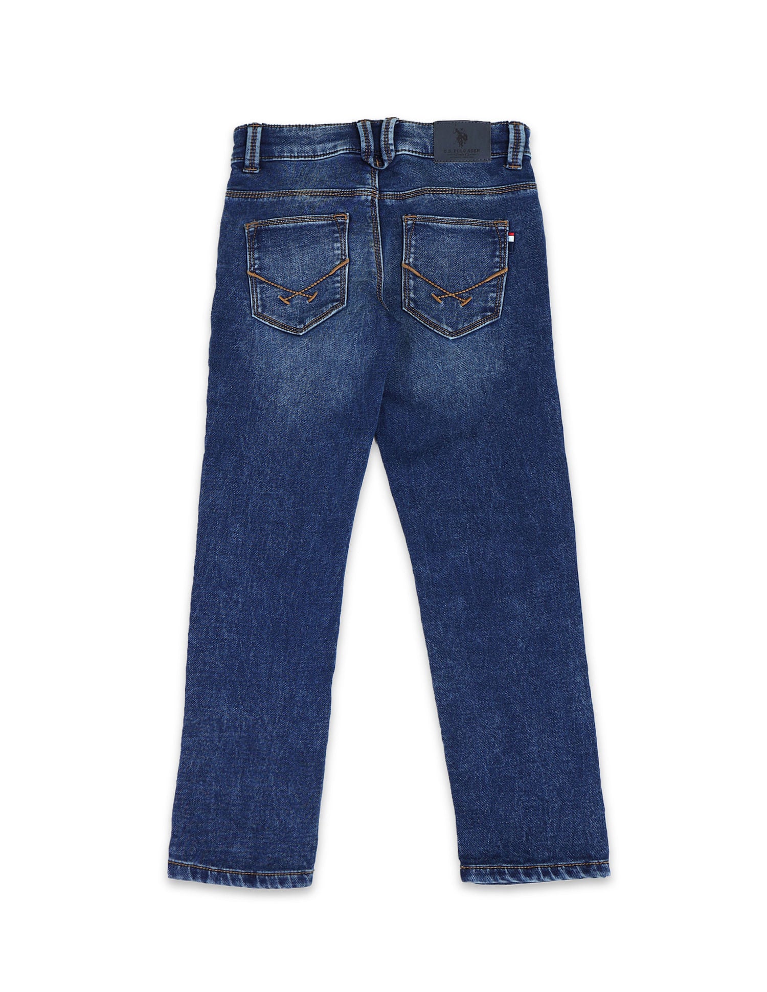 Slim Fit Stone washed Jeans Blue - U.S. POLO ASSN. | Large