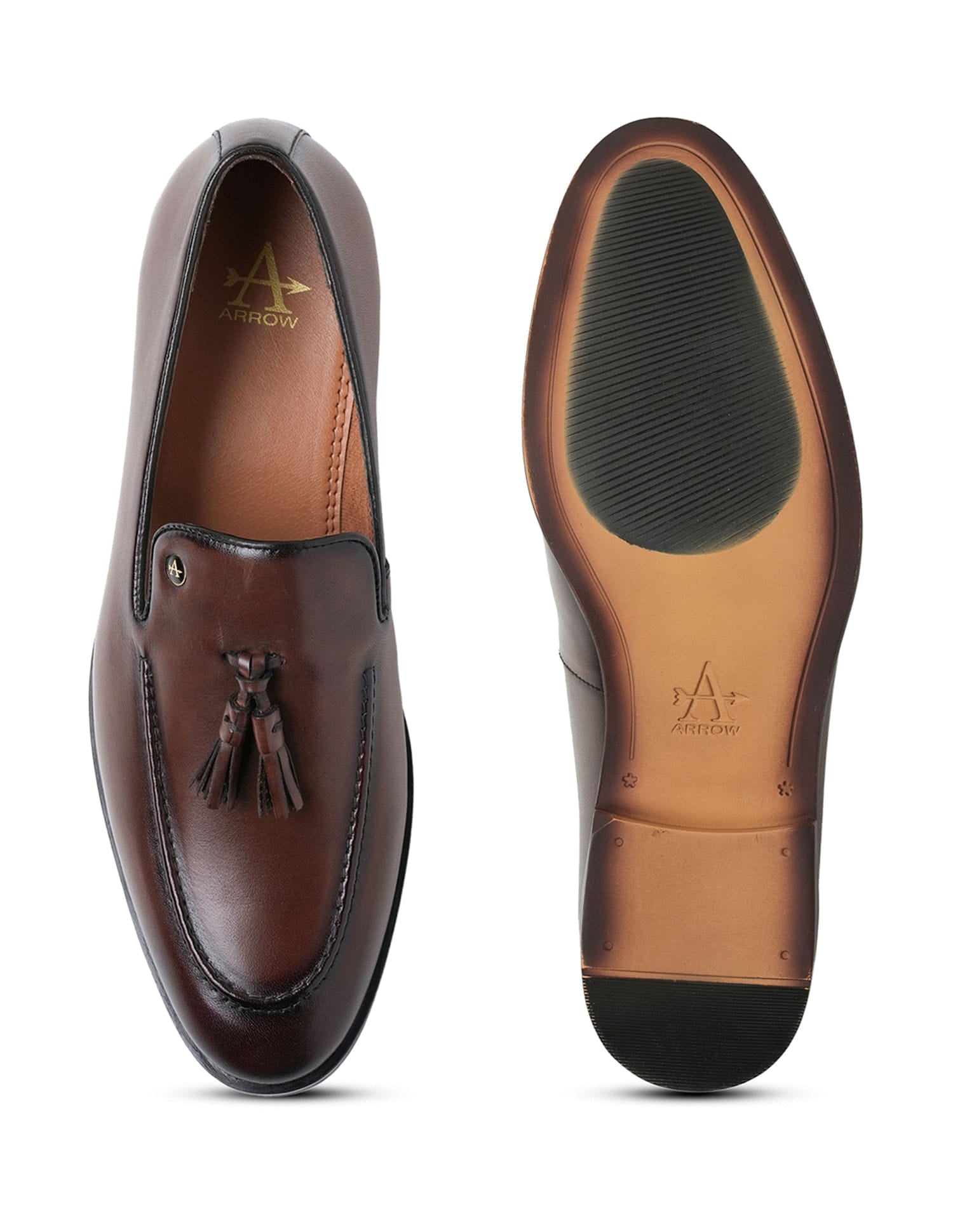 Ellipse 3.0 Leather Shoes Brown - U.S. Polo Assn. India | Large