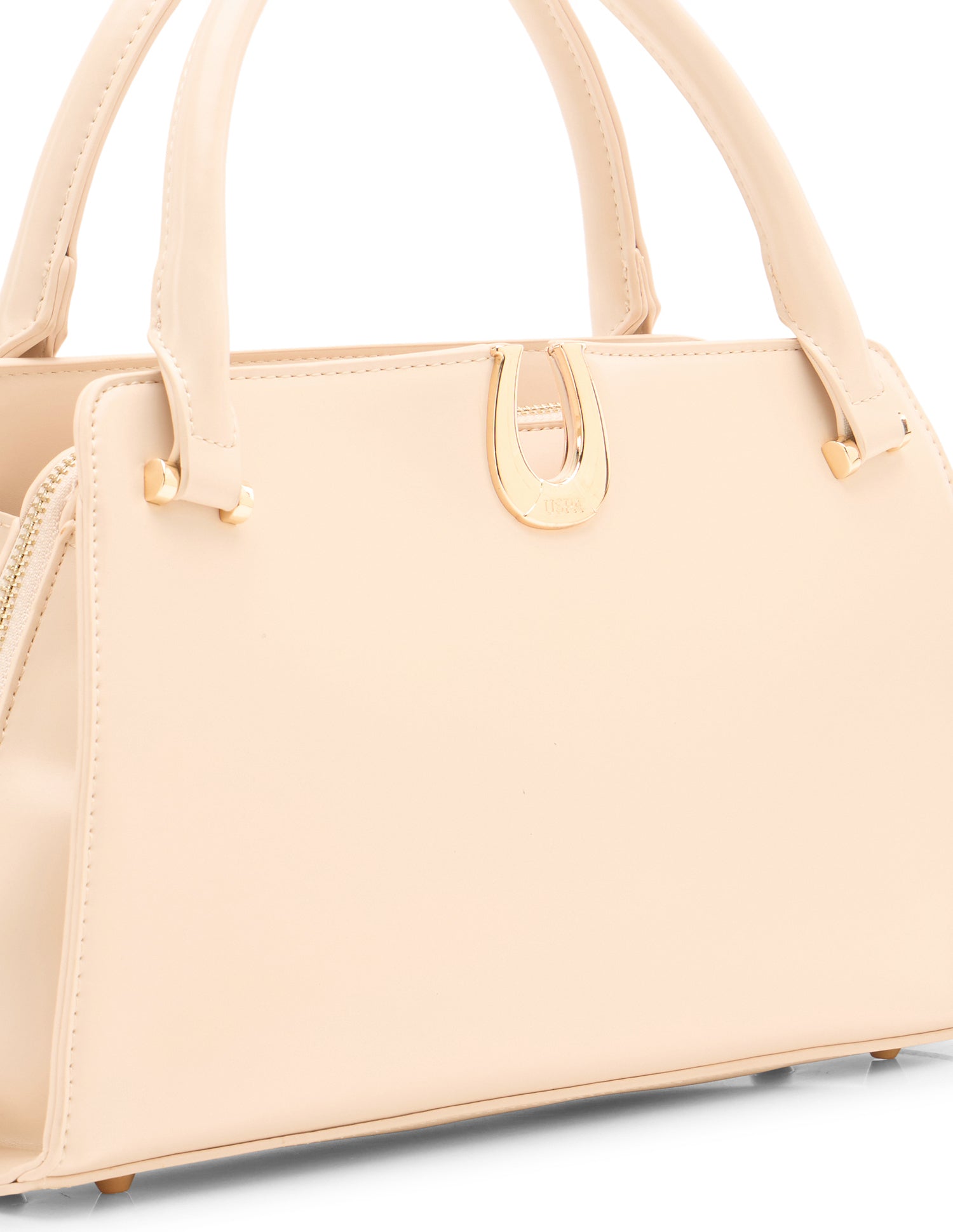 Cady Satchel Bag Beige - U.S. Polo Assn. India | Large