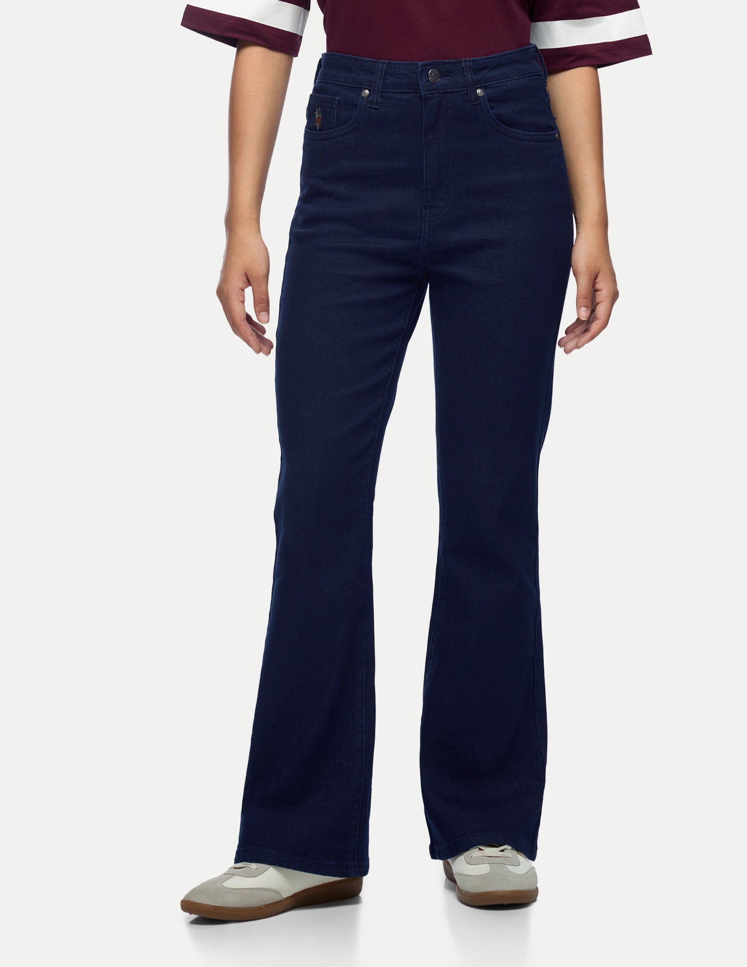 Bootcut Fit Blue Jeans Light Blue - U.S. Polo Assn. India | Large