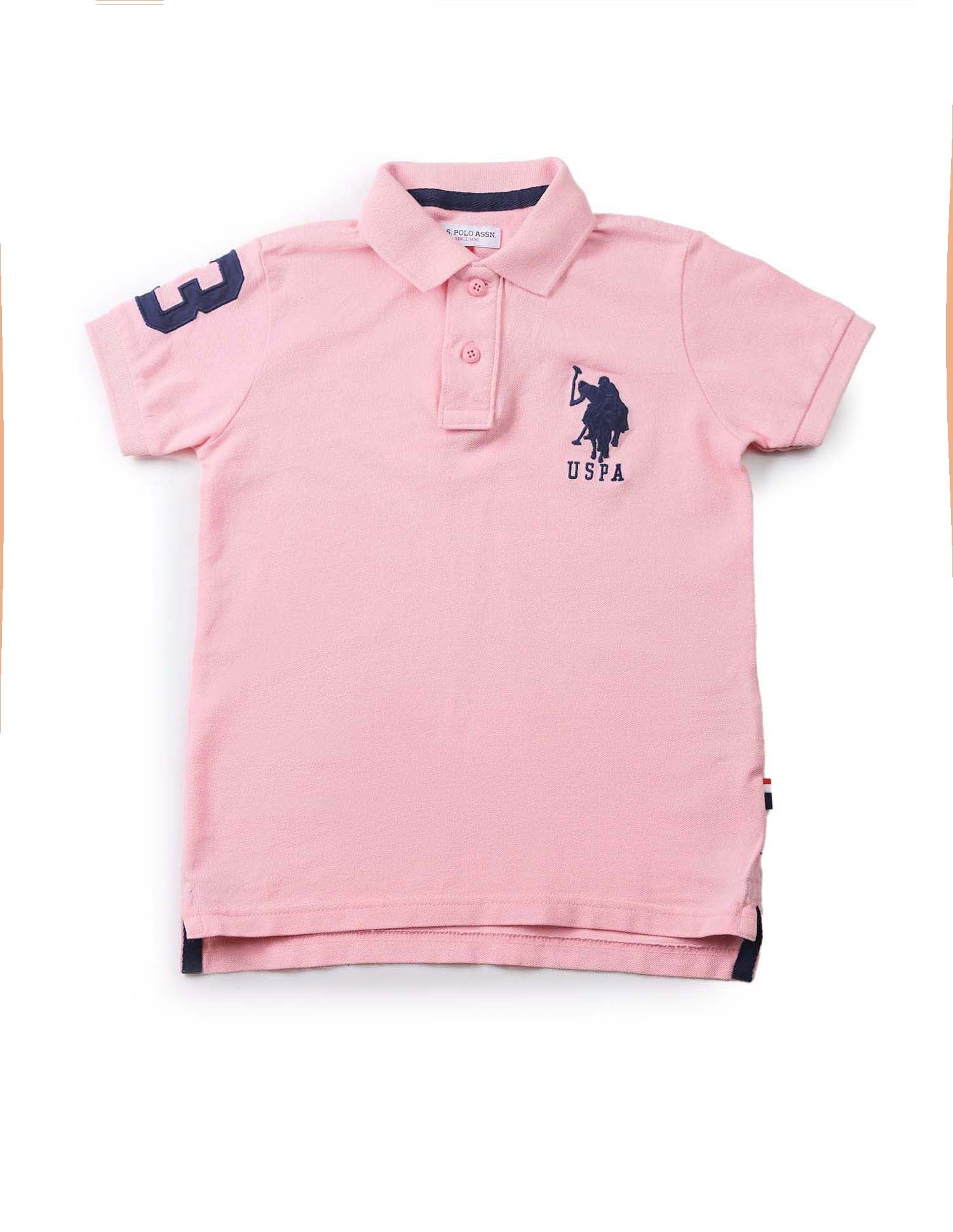 Cotton Pique Solid Polo Shirt