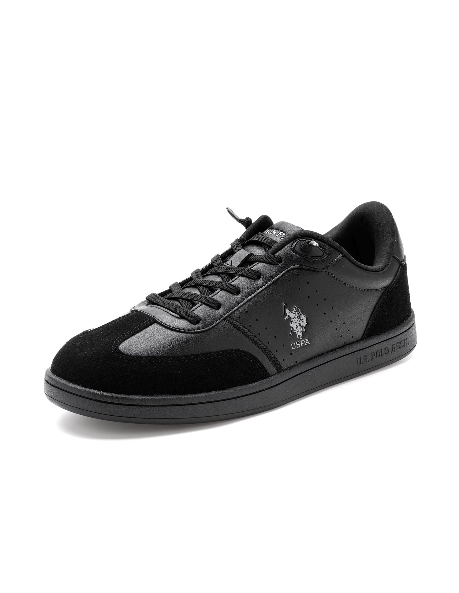 Men Cenik Solid Sneakers Black - U.S. Polo Assn. India | Large