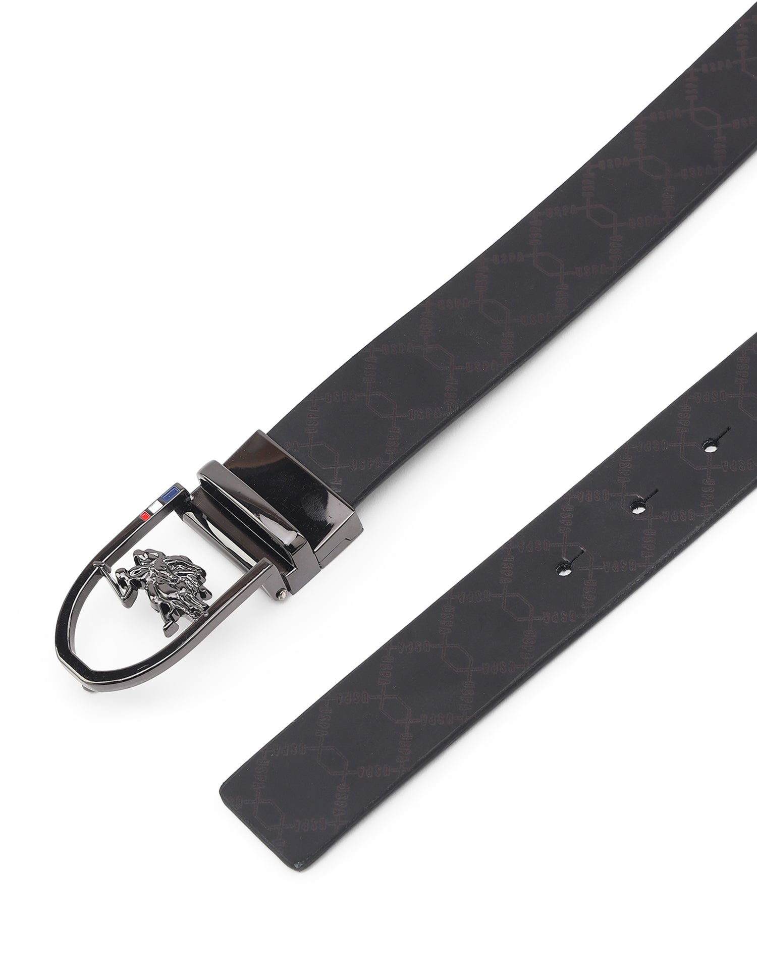 Alaric Geometric Reversible Belt Multi2 - U.S. Polo Assn. India | Large