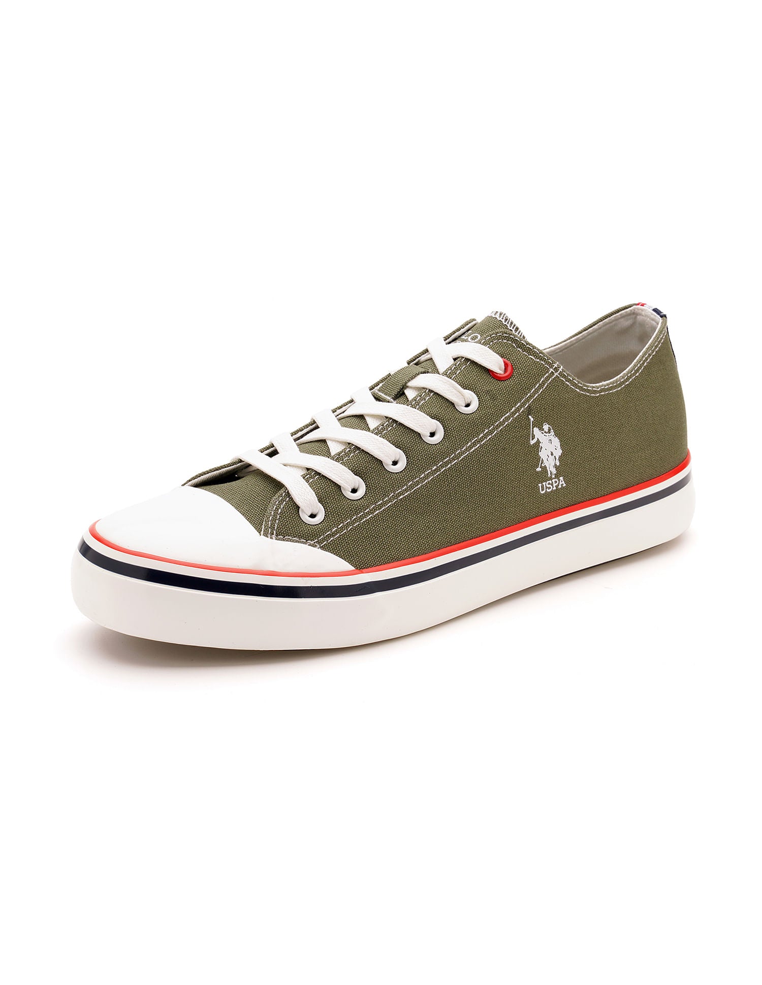 Men Kenna Dk. Green Classics  Sneakers Dark Green - U.S. Polo Assn. India | Large