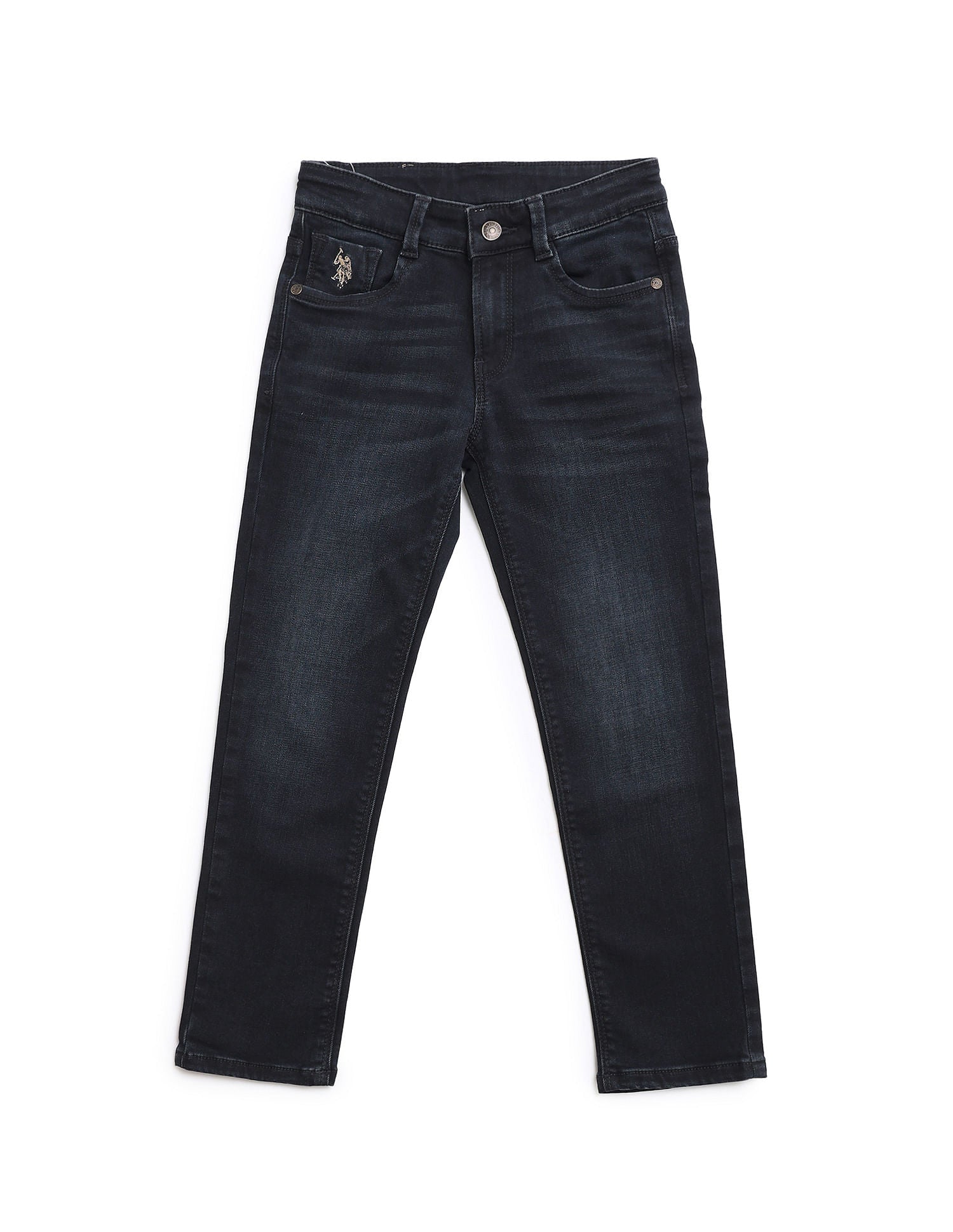 Slim fit Solid Jeans Dark Blue - U.S. POLO ASSN. | Large