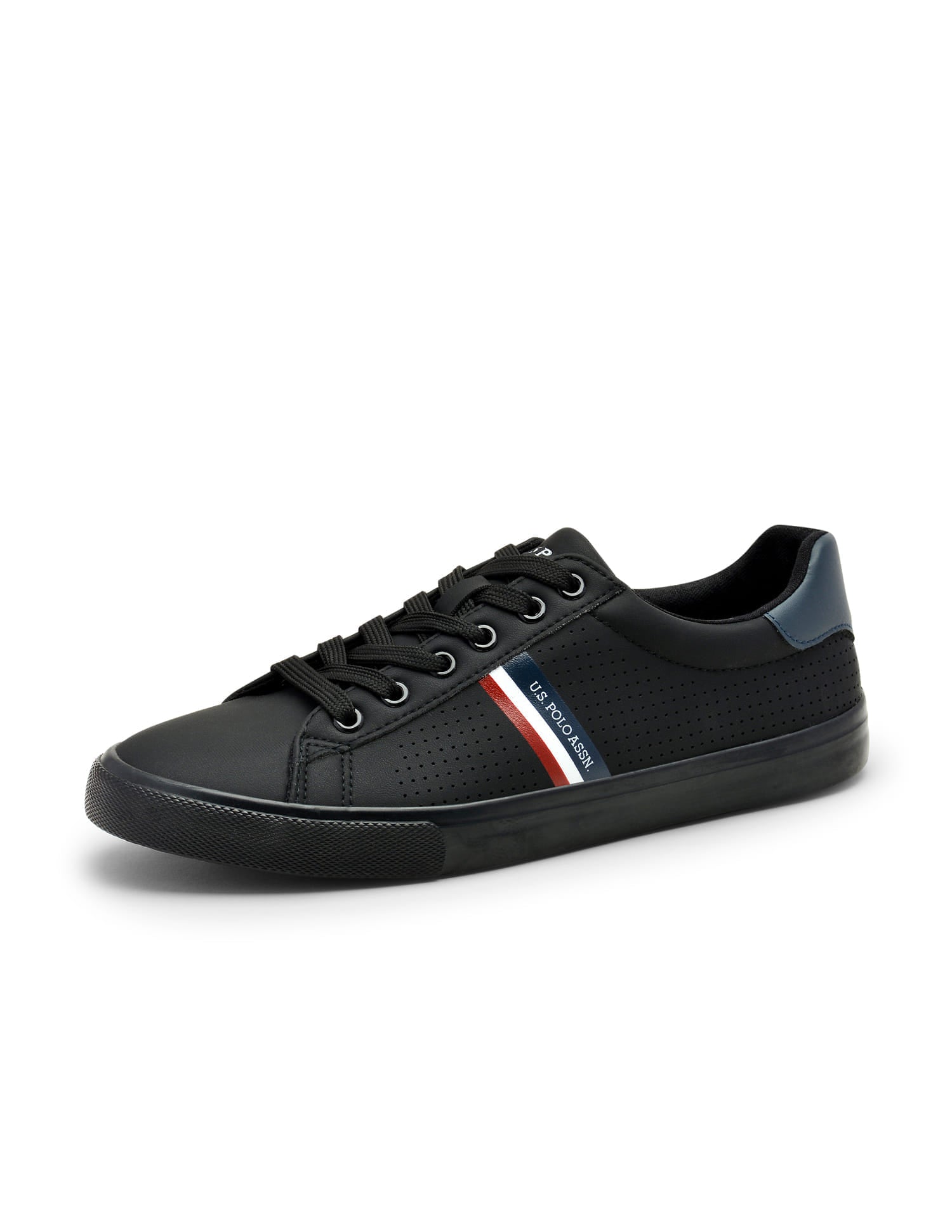 Men Capron 5.0 Solid Sneakers Black - U.S. Polo Assn. India | Large