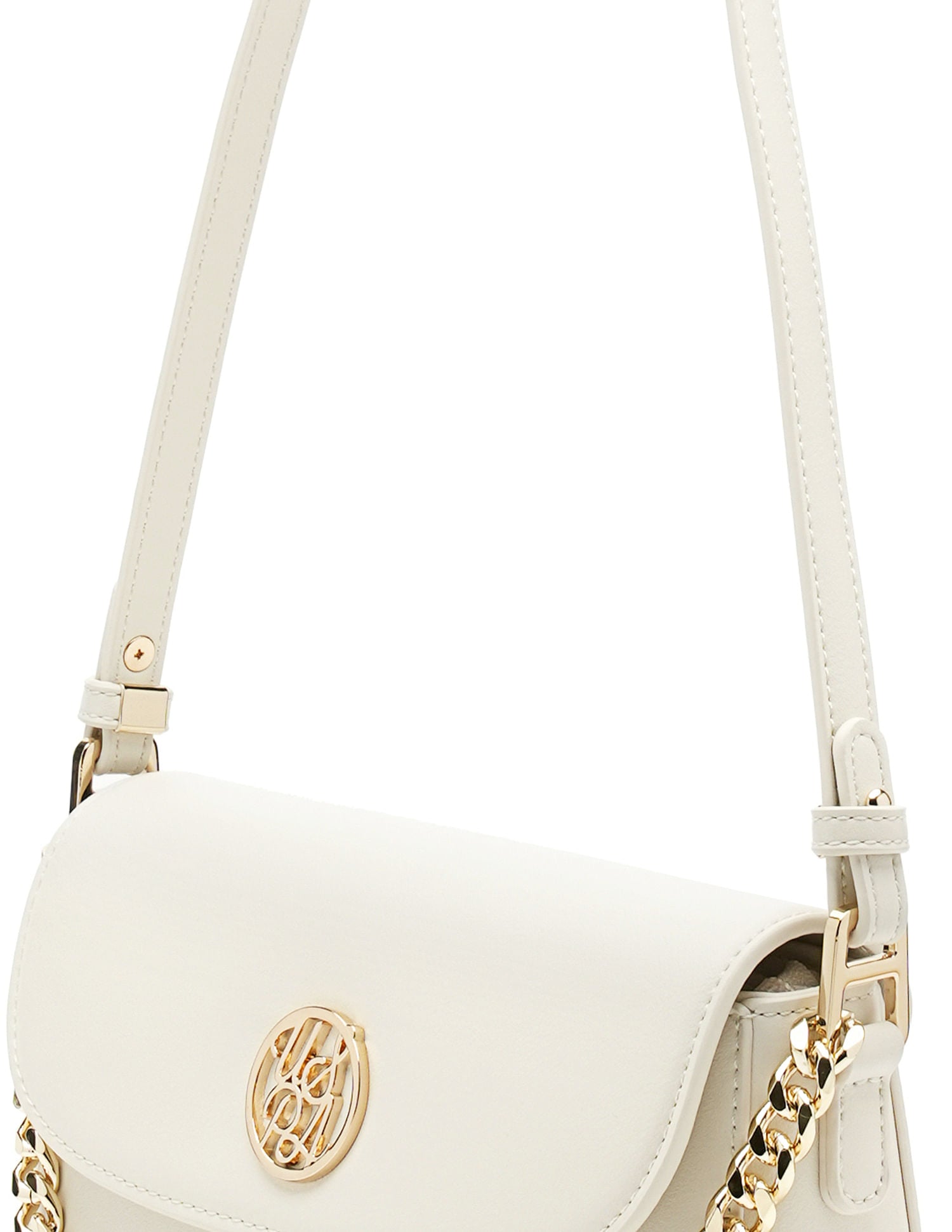 Lexie Cross Body Bag Off White - U.S. Polo Assn. India | Large