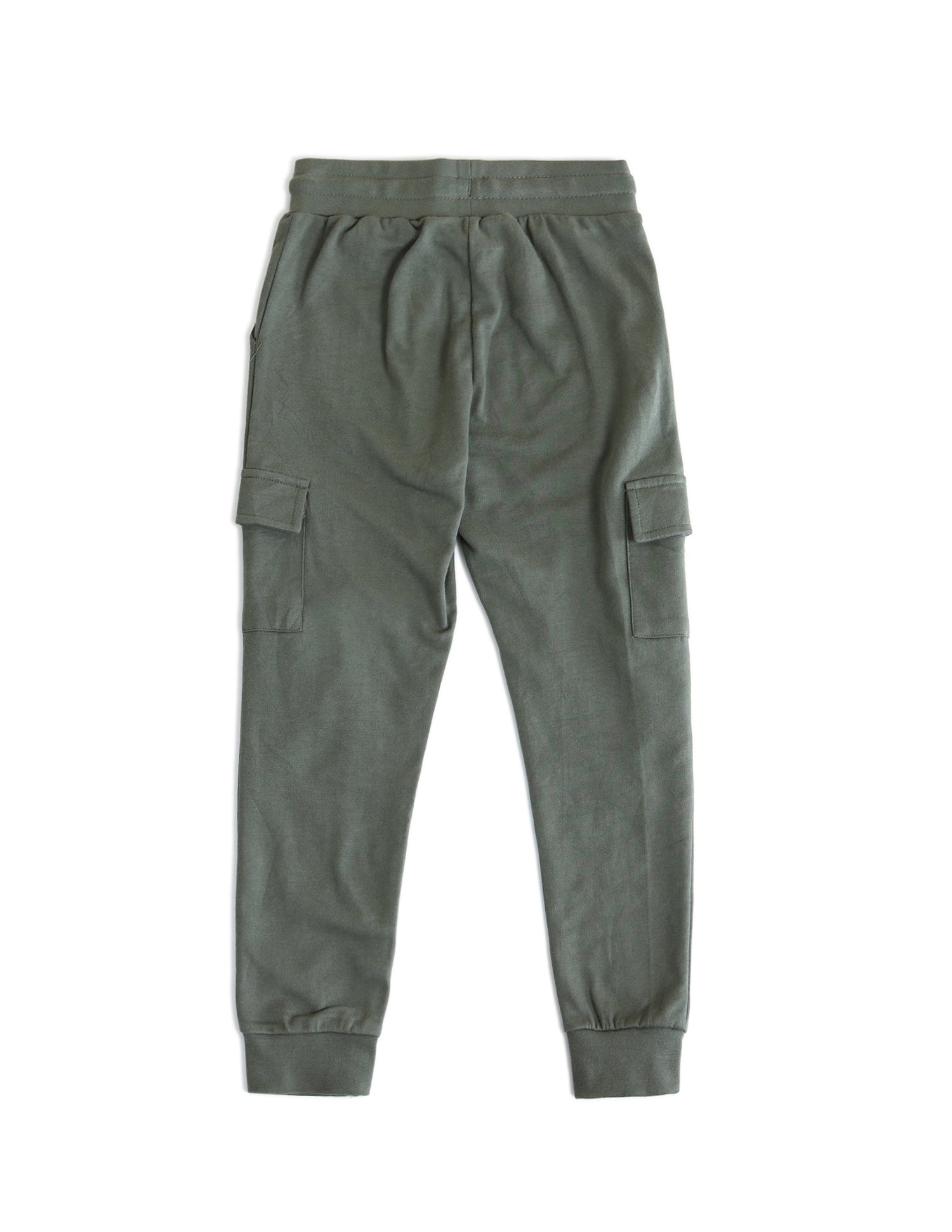 Boys Solid Regular Fit Joggers Light Olive - U.S. POLO ASSN. | Large