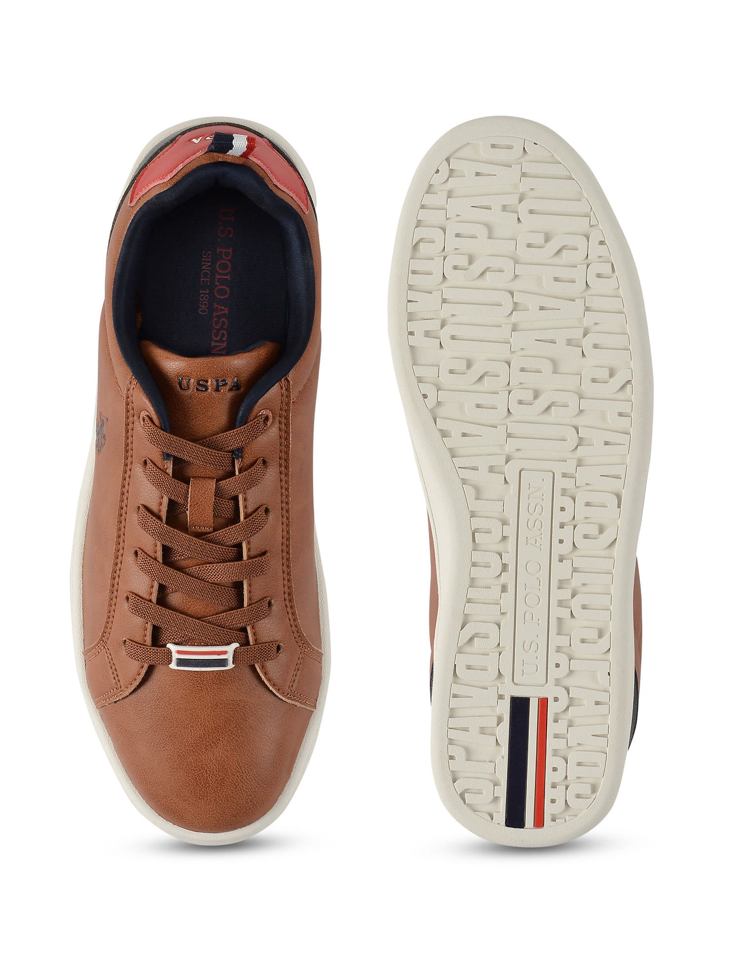 Men Stefan Tan All Day Sneakers Tan - U.S. Polo Assn. India | Large